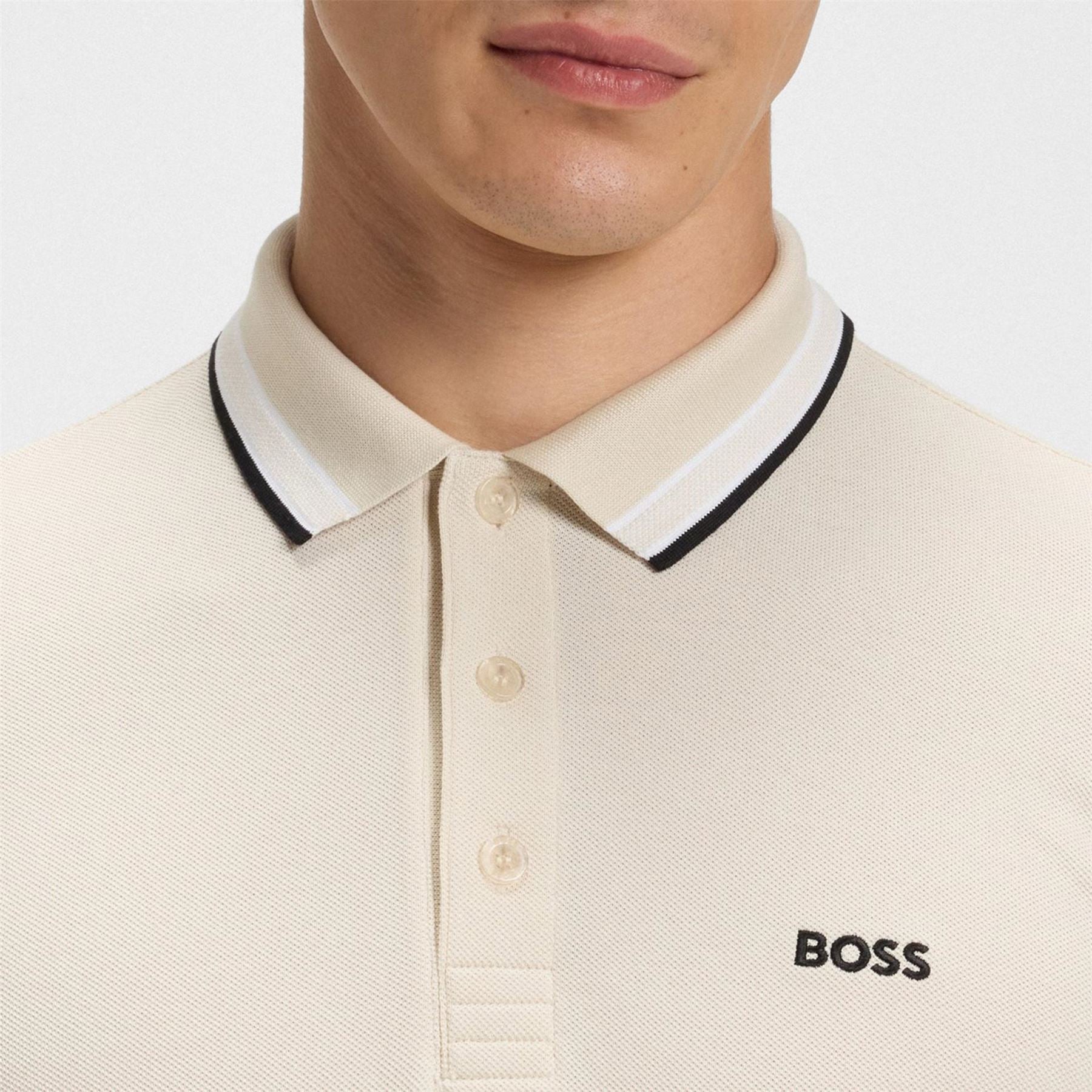 Boss BOSS GREEN Paddy Polo Shirt with Contrast Tipping
