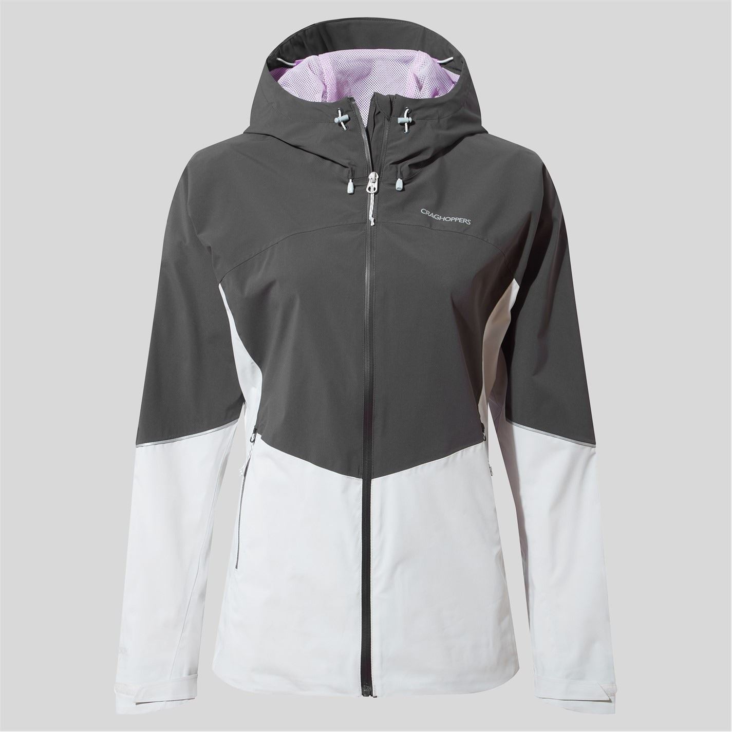 Craghoppers Jamila Funnel Neck Long Windbreaker Jacket