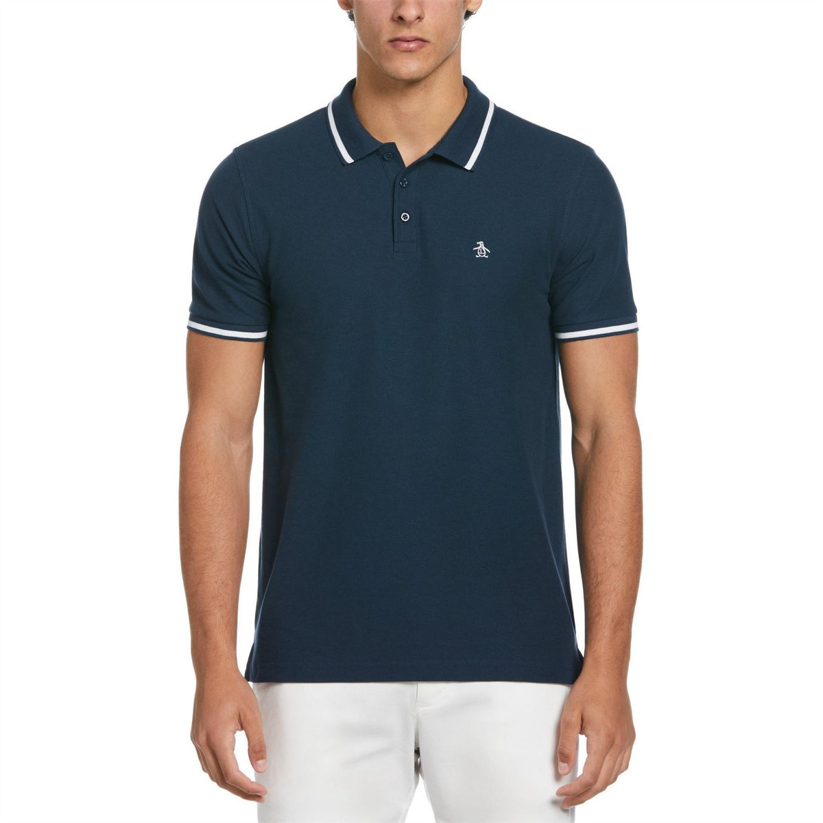 Original Penguin Contrast Tipped Polo Regular Fit Shirt