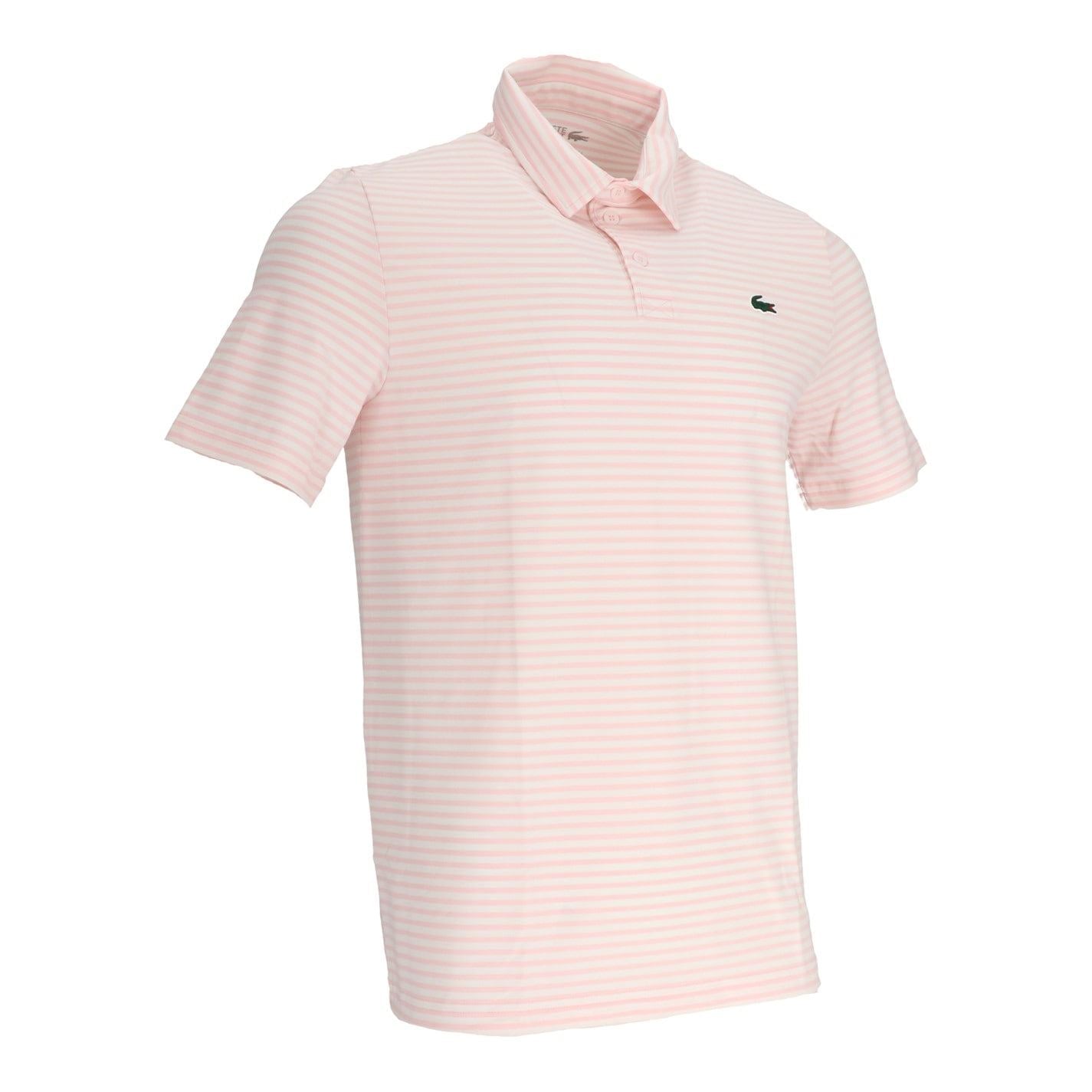 Lacoste Crocodile Logo Collared Neck Short Sleeve Polo Shirt