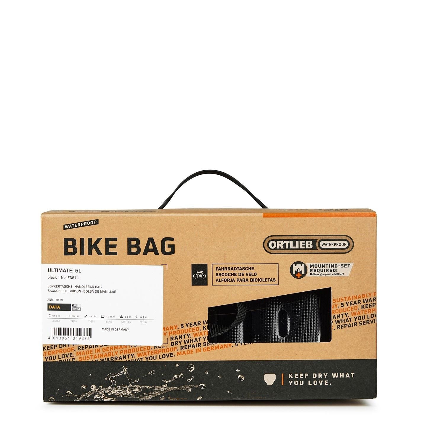 Ortlieb Ultimate Bar Bag Adults