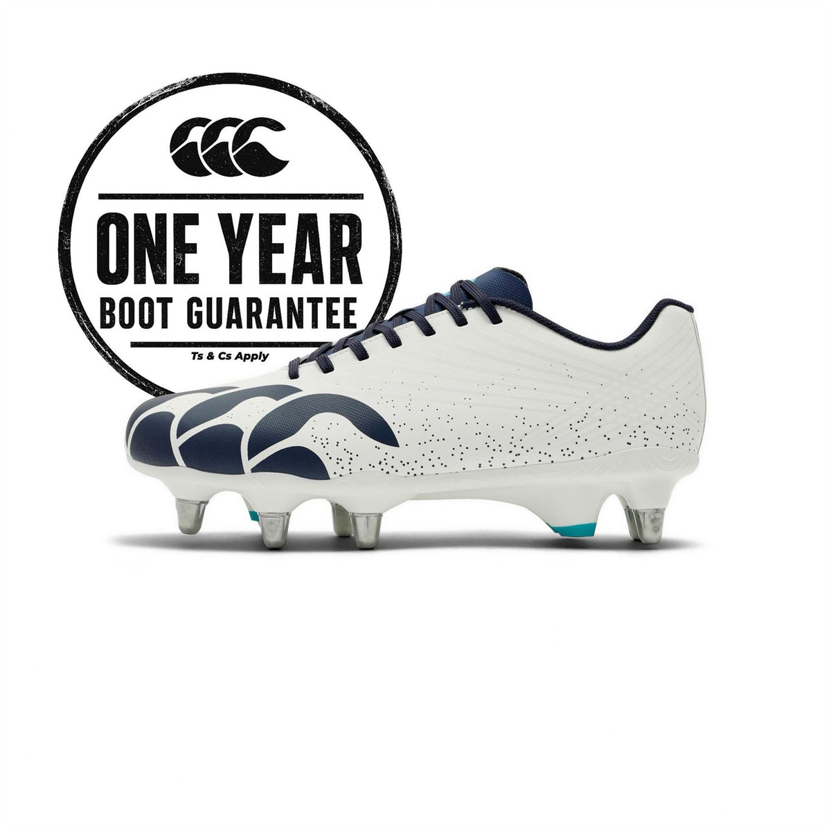 Canterbury Stampede Groundbreak Team Soft Ground Rugby Boots