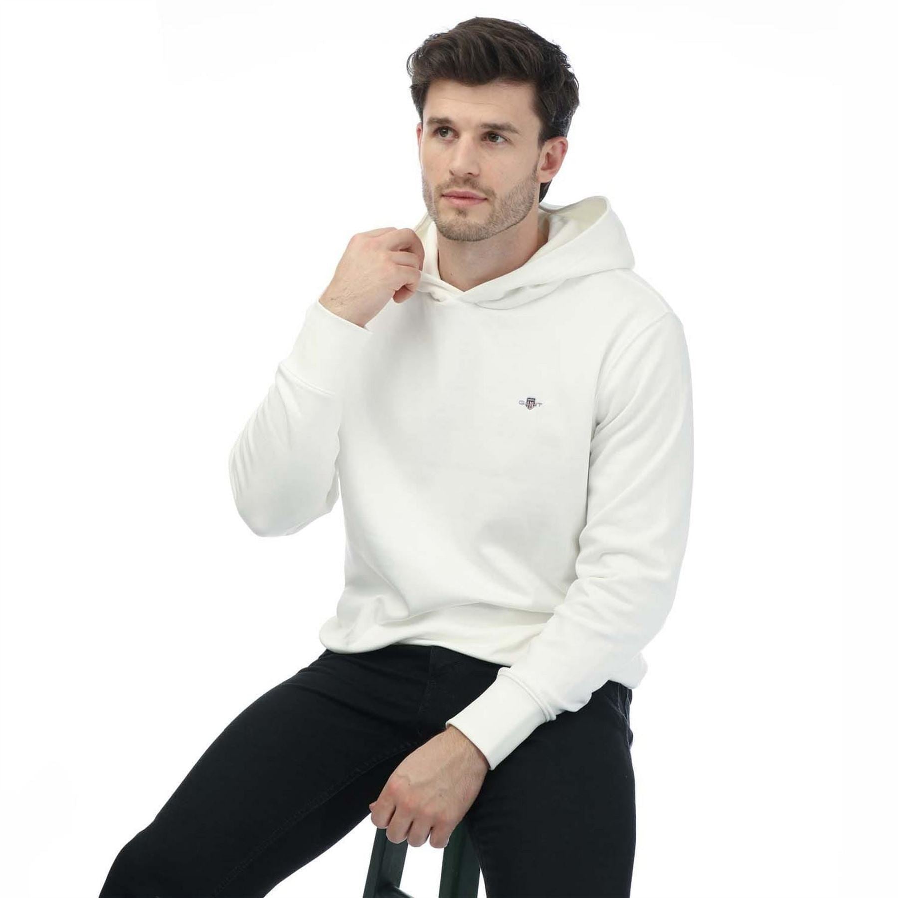 Gant Fit Embroidered Archive Shield Hoodie
