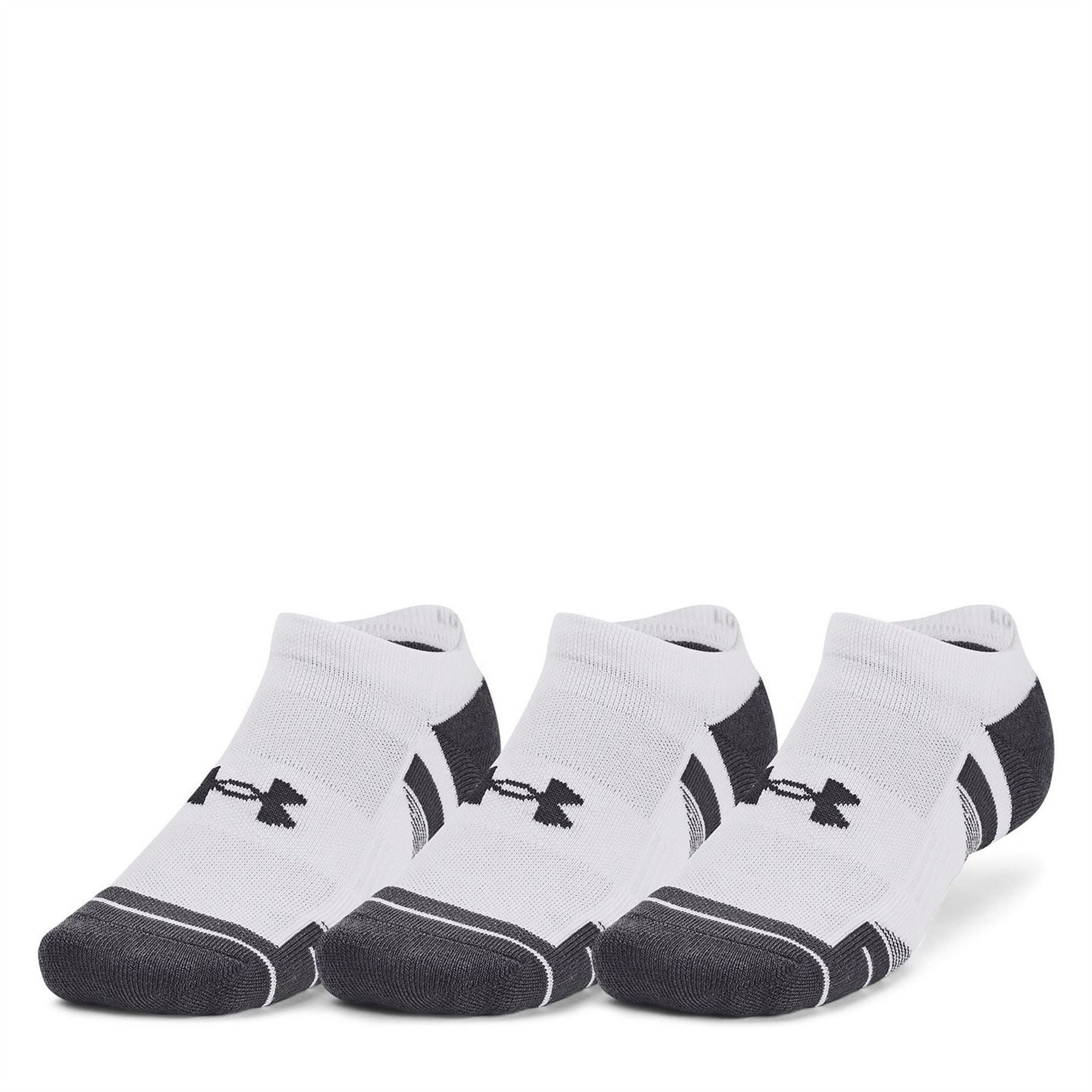 Under Armour Armour Ua Performance Tech 3 Pack No Show Socks Unisex