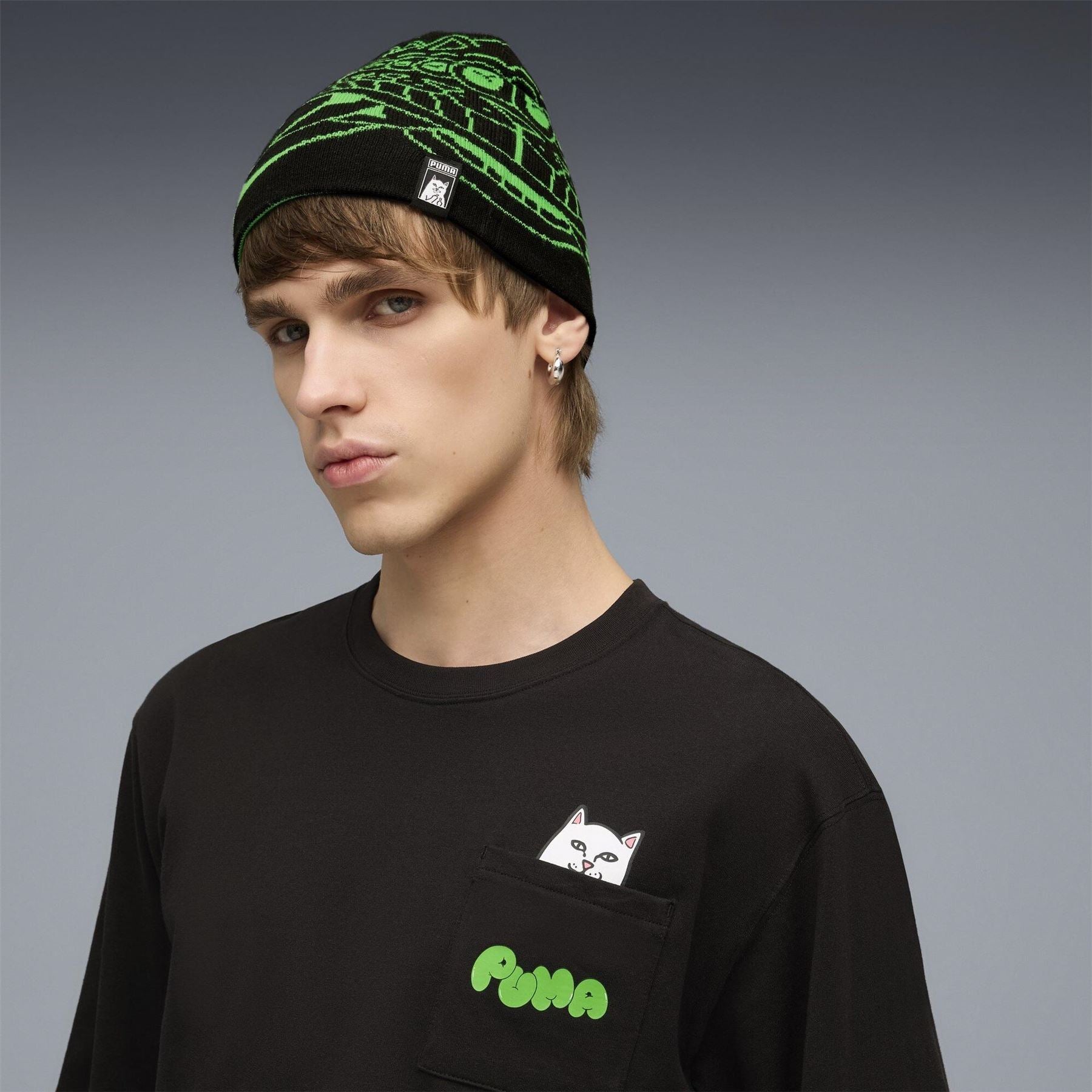 Puma X Ripndip Reversible Skull Beanie