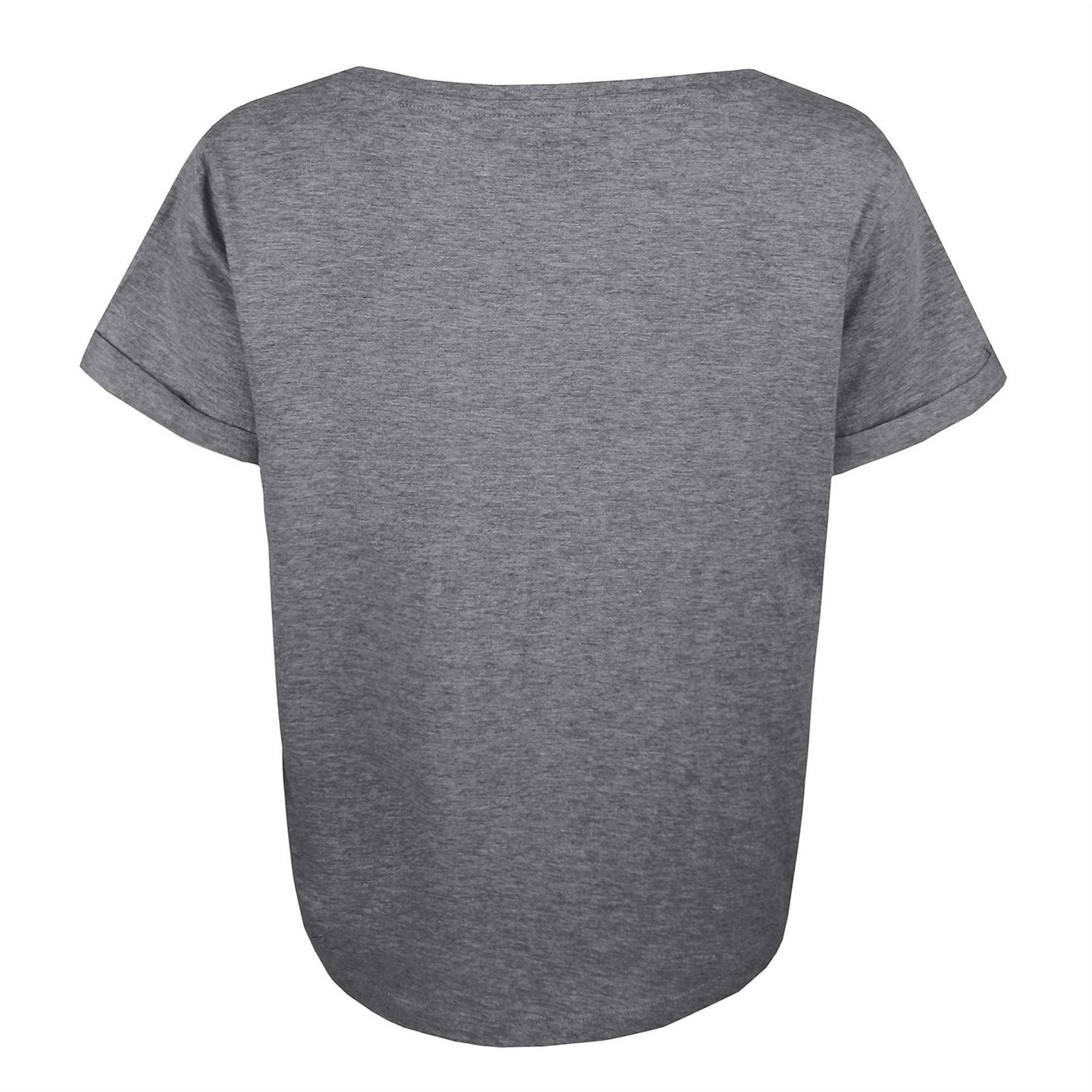 Disney Mickey Mouse Heart Graphic Rolled Cuff T-Shirt