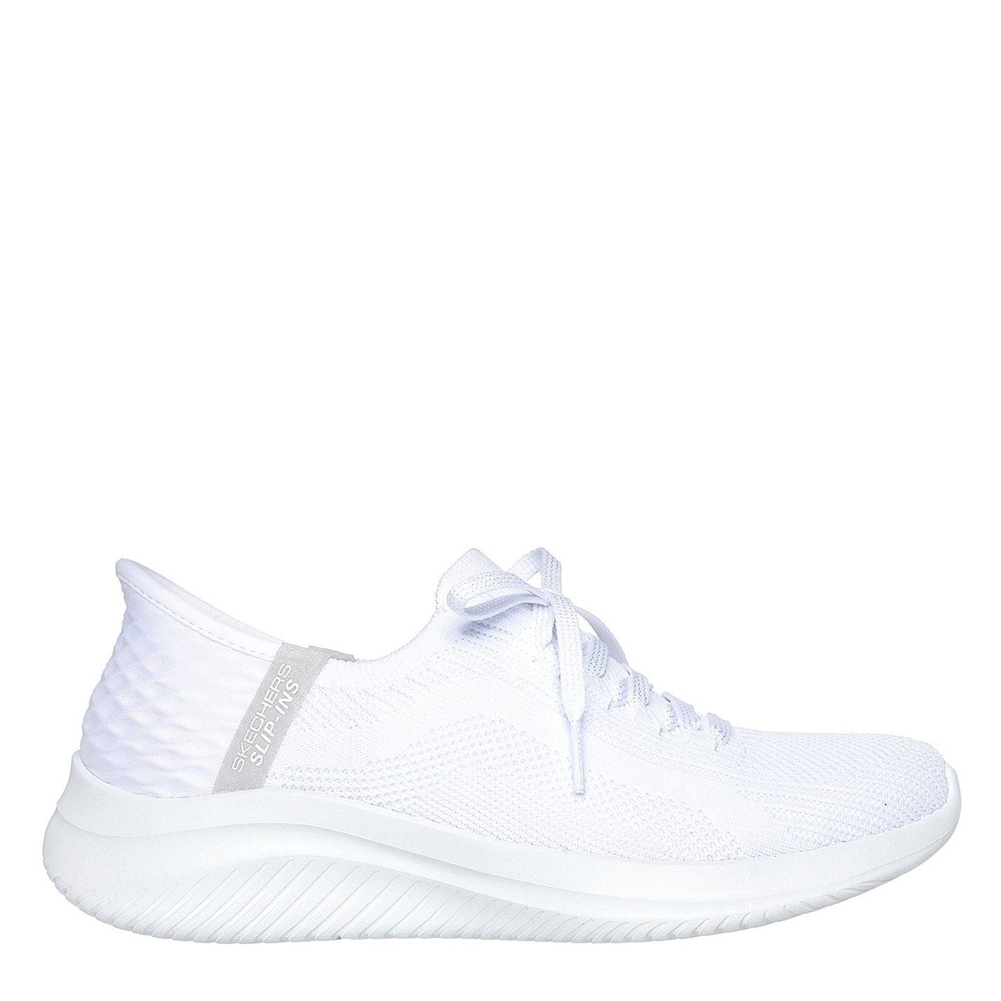 Skechers Low Top Ribbed Flat Heel Sneakers