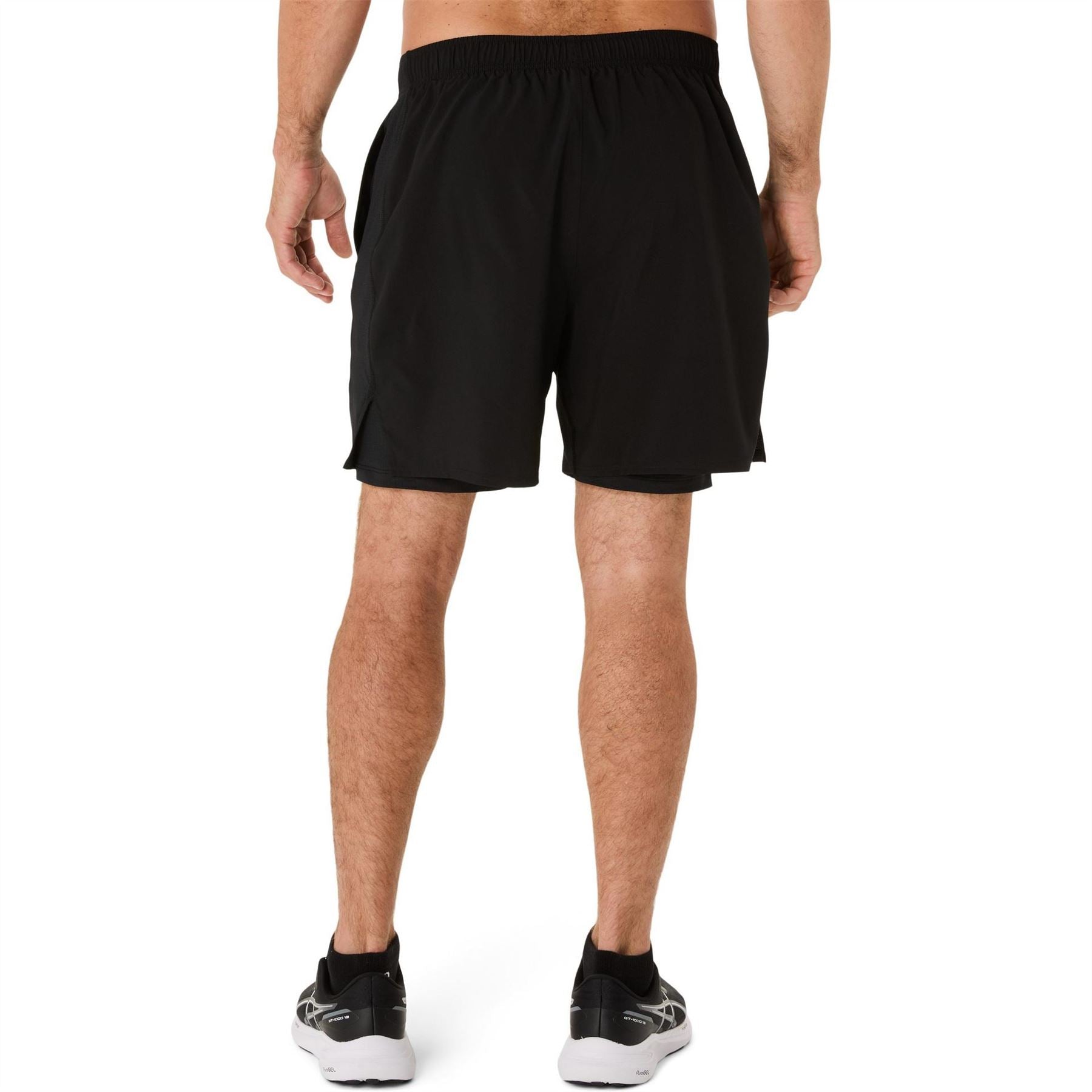 Asics Mens 2 N 1 7in Short Running