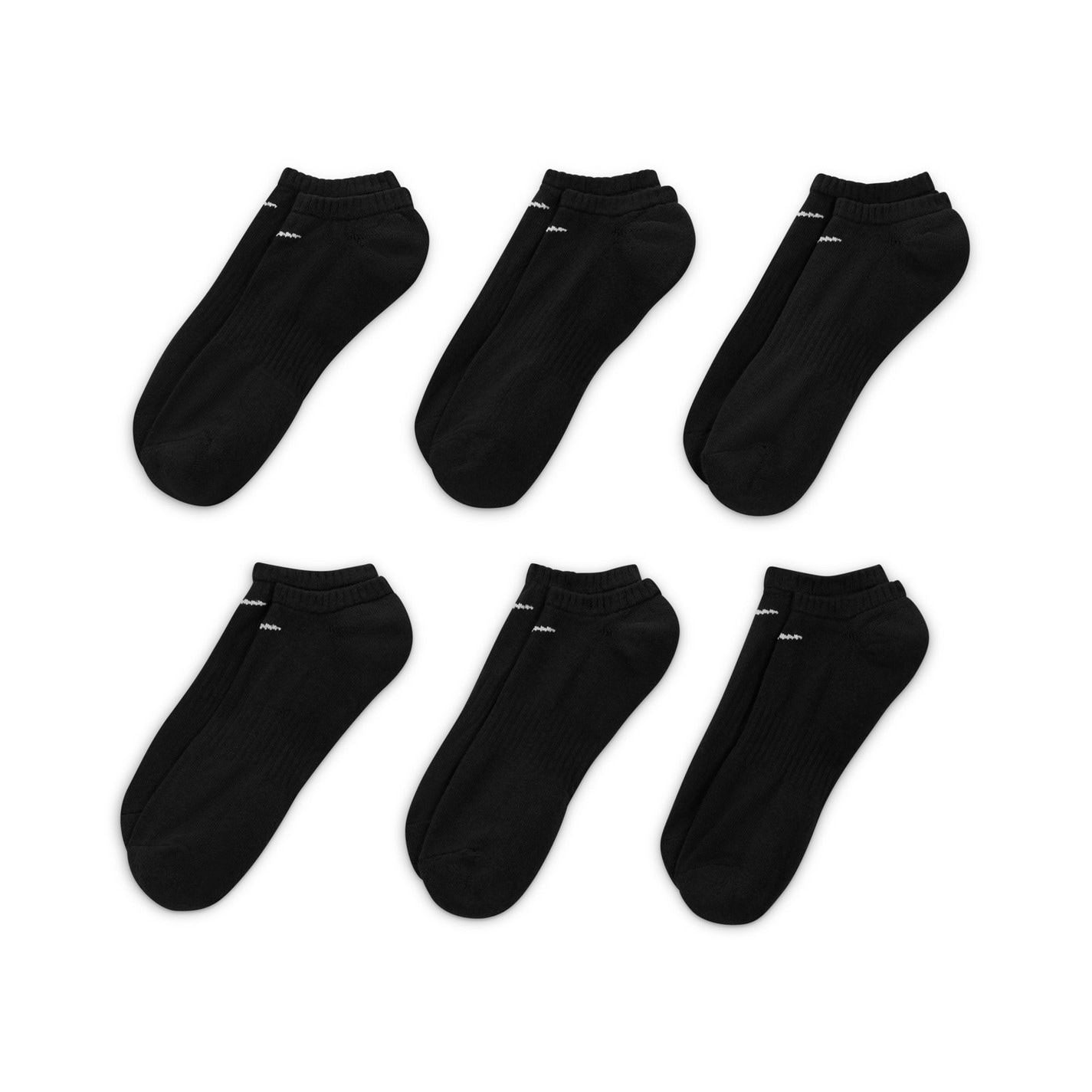 Nike Everyday Cushioned Training No Show Socks (6 Pairs)