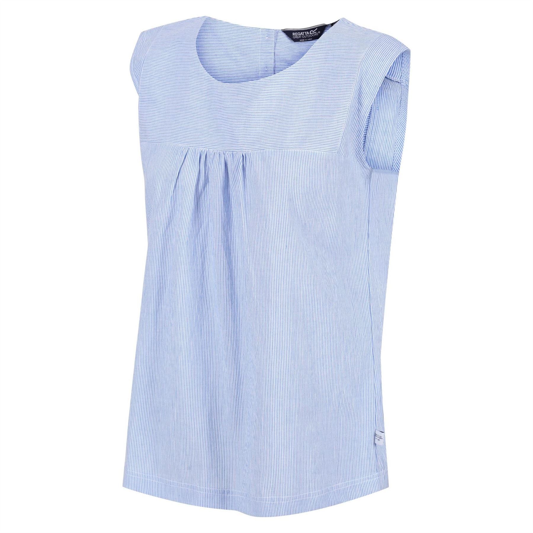 Regatta Bridgidine Crew Neck Sleeveless Shell Blouse