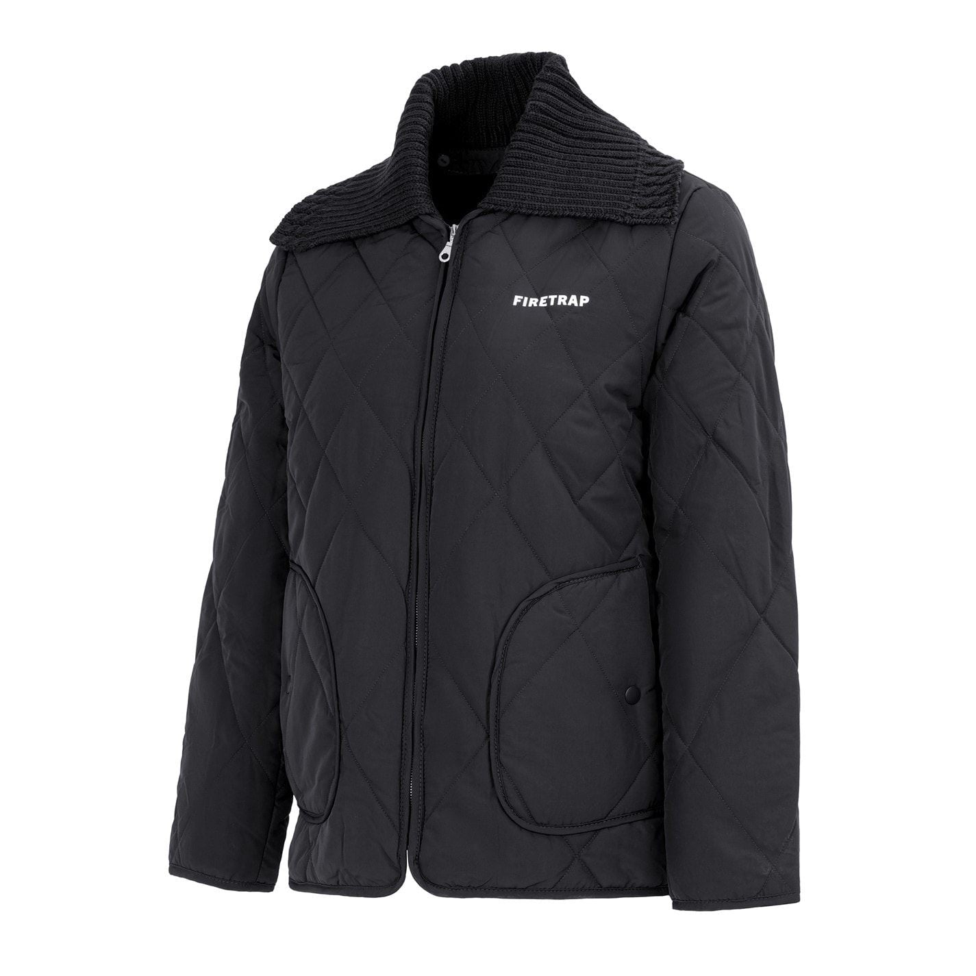 Firetrap Long Sleeve Hip Length Quilted Jacket