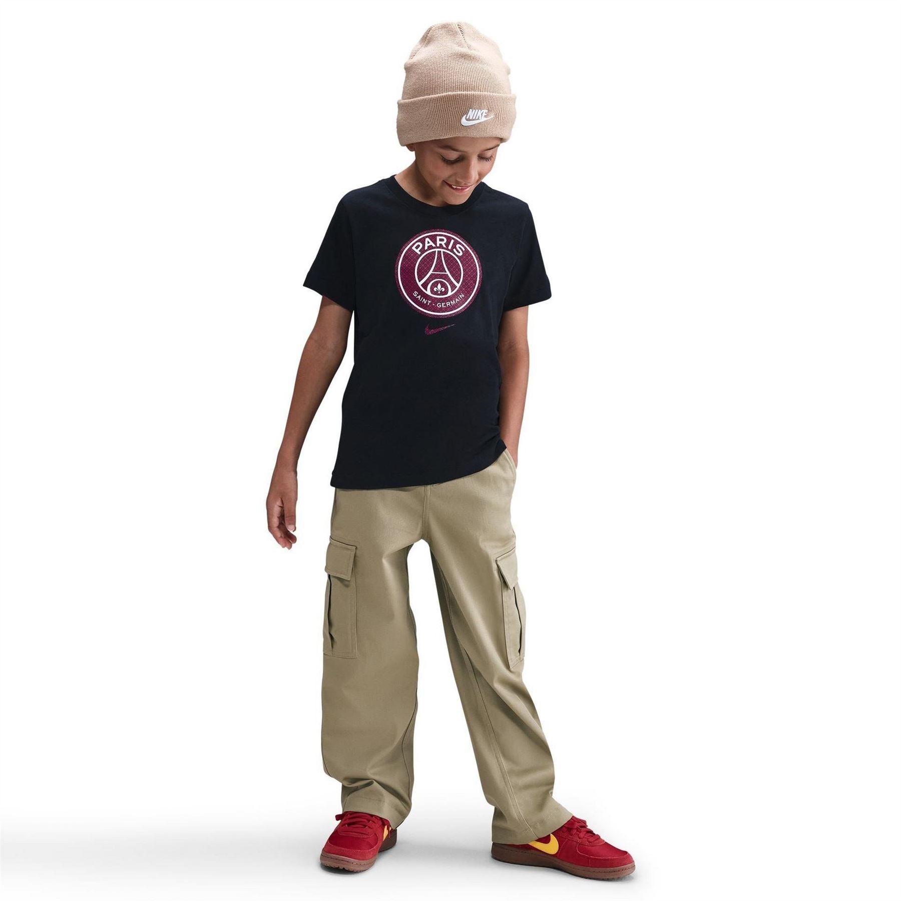 Nike Psg Crest T-Shirt Juniors