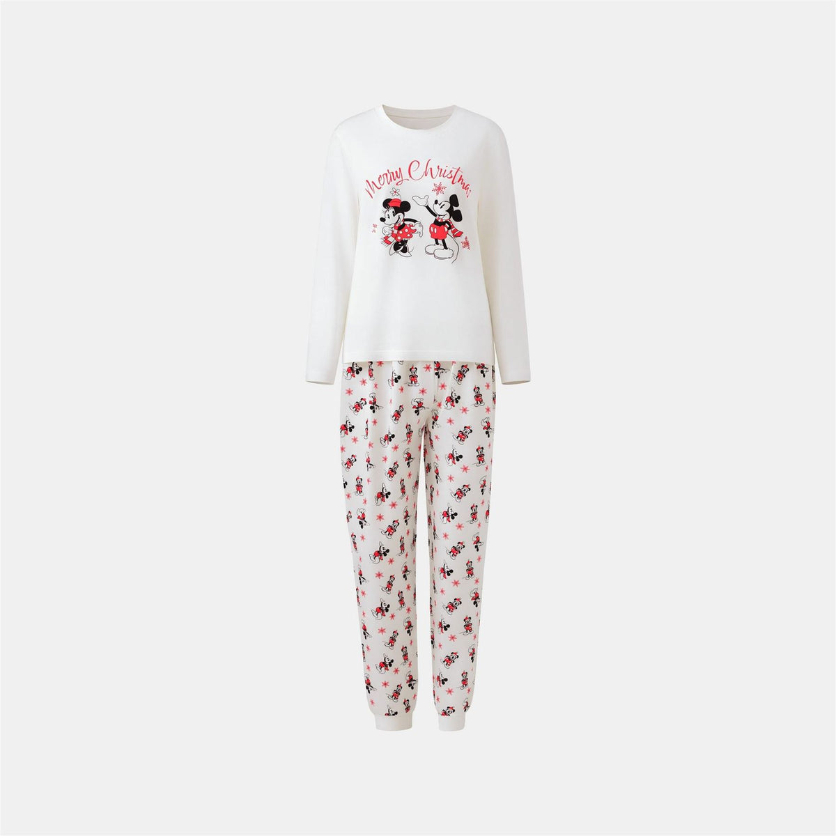 Character Disney Xmas Family Cotton Pyjamas