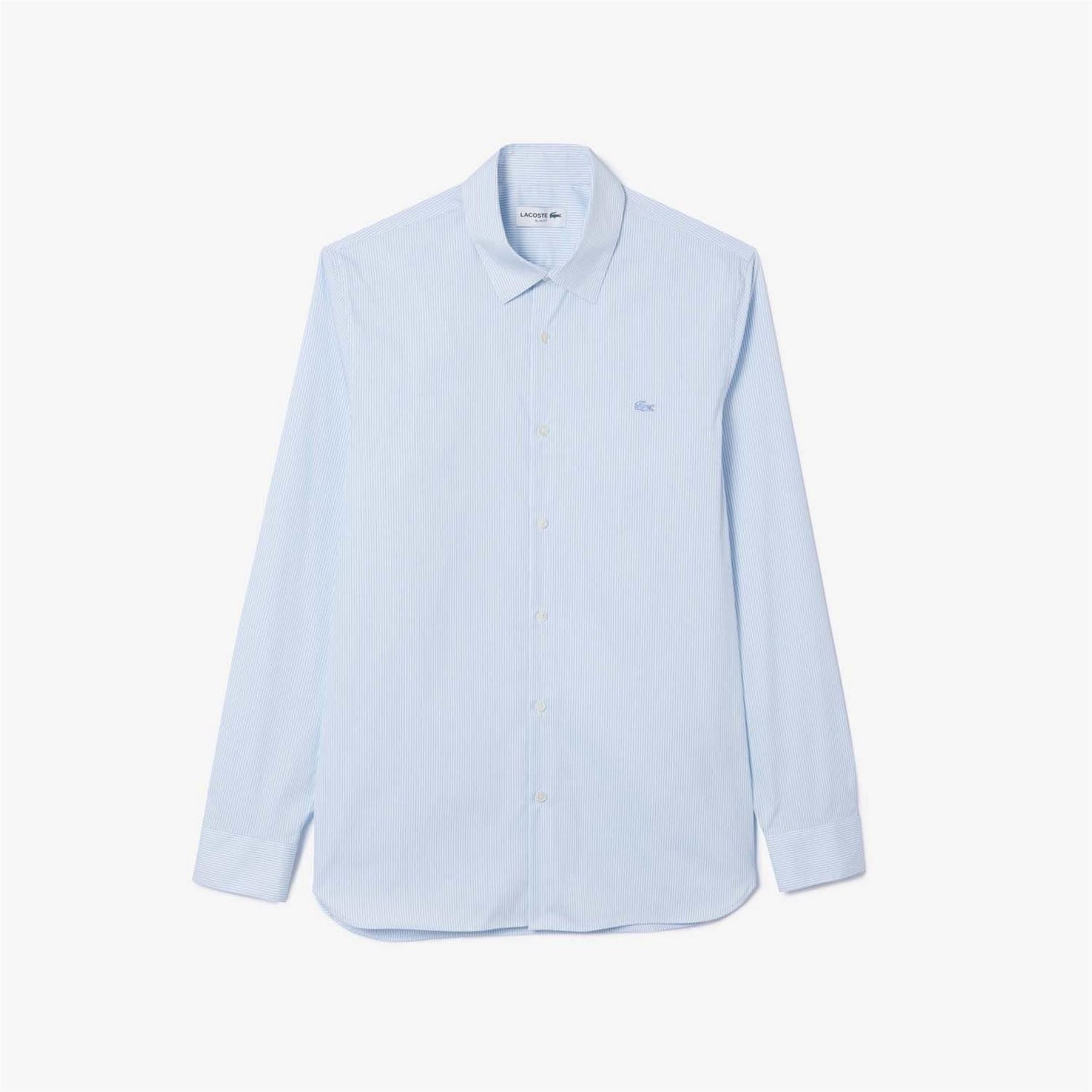 Lacoste Fit Plaid Poplin Shirt
