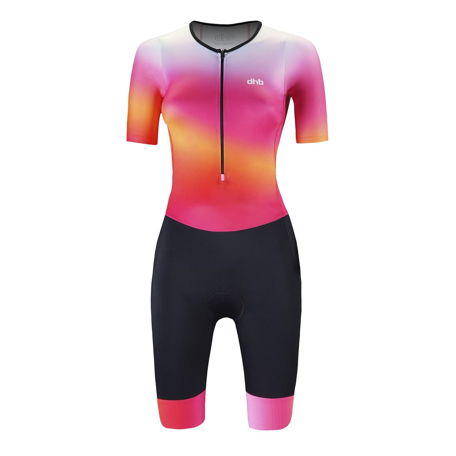 Dhb Womens Hydron Short Sleeve Tri Suit