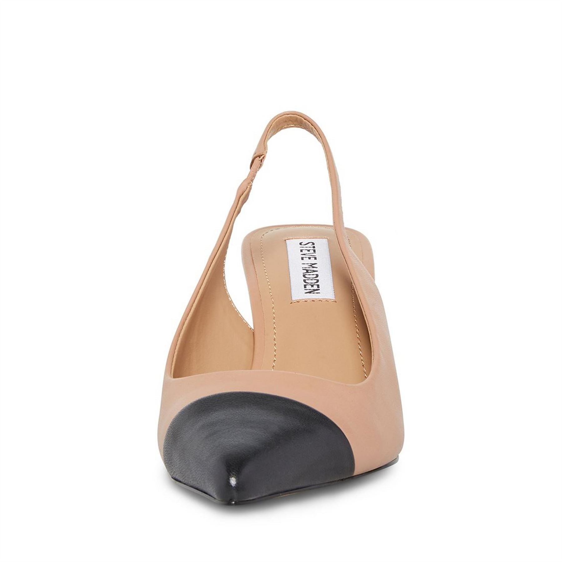Steve Madden Kling Slingback Block Heel Court Shoes