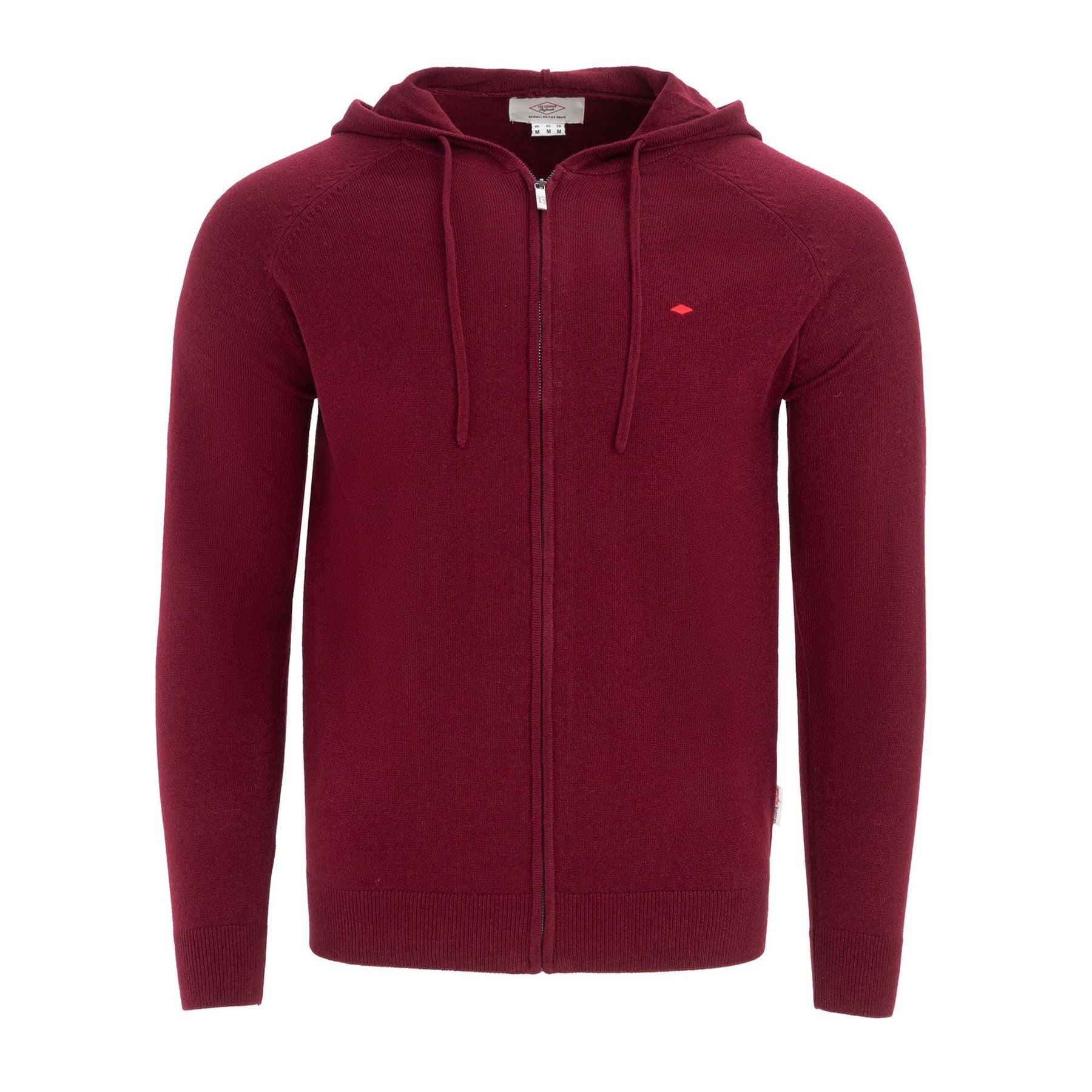 Lee Cooper Cooper Long Sleeve Zip Thru Hoodie