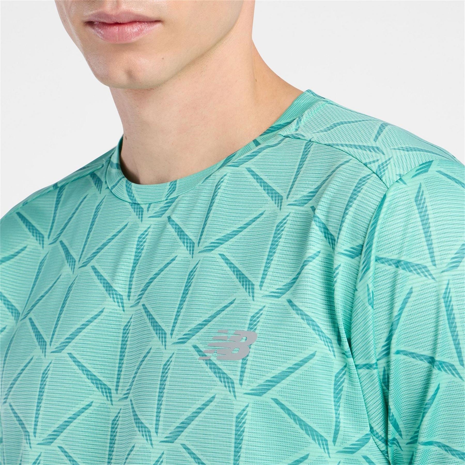 New Balance Short Sleeve Performance Gym Top