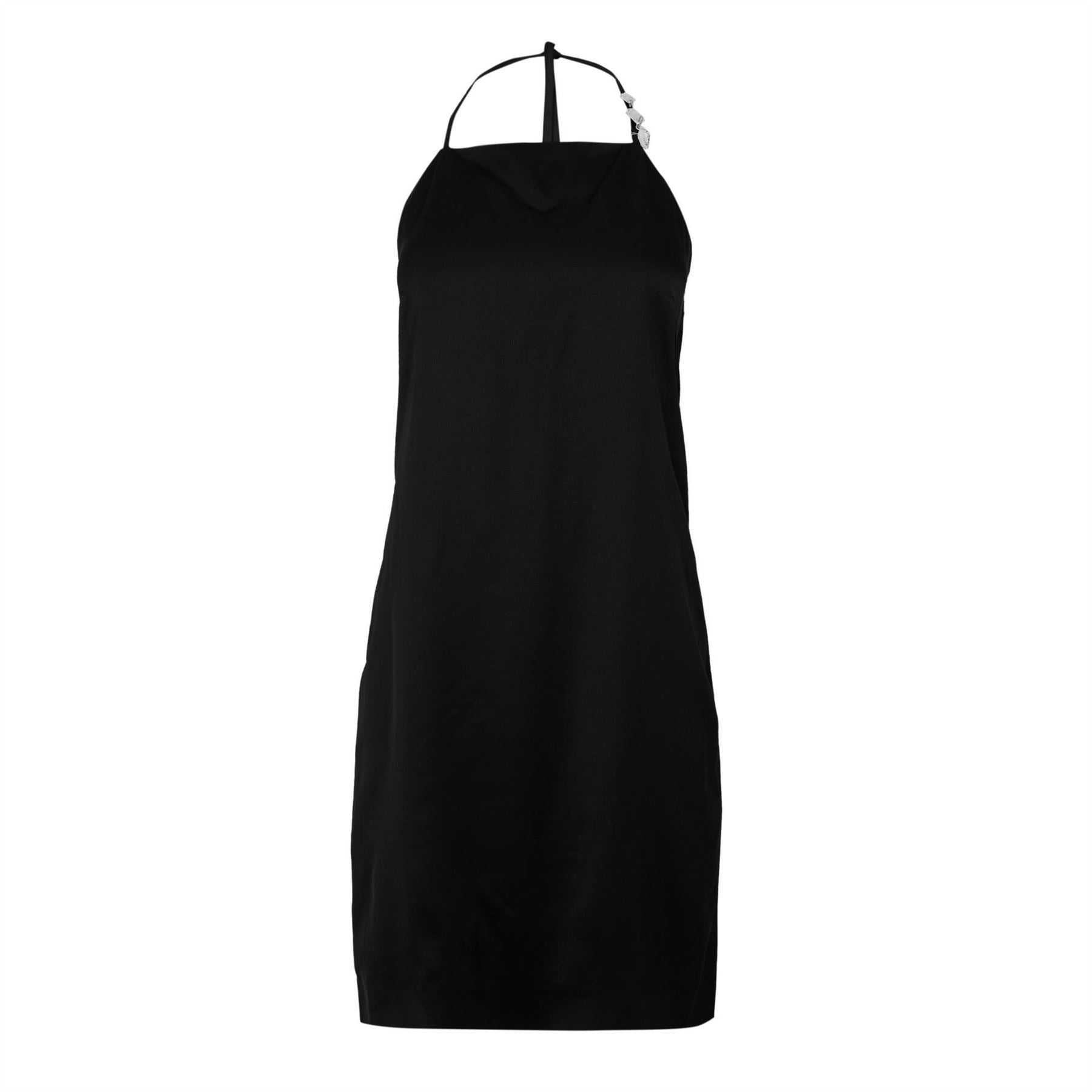 Boss Dekani Halter Neck Maxi Slip Dress
