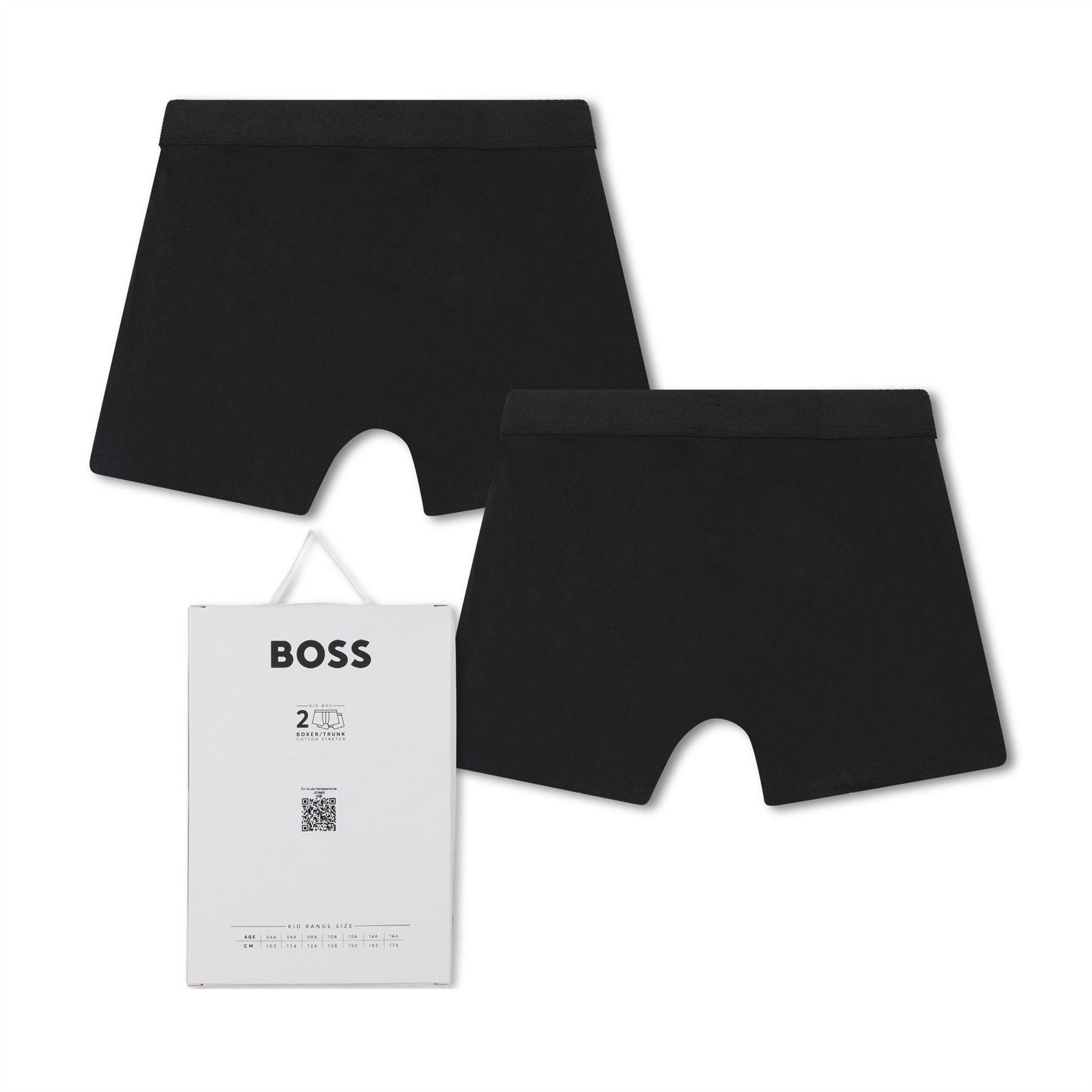 Boss 2 Pack Lettering Boxer Brief