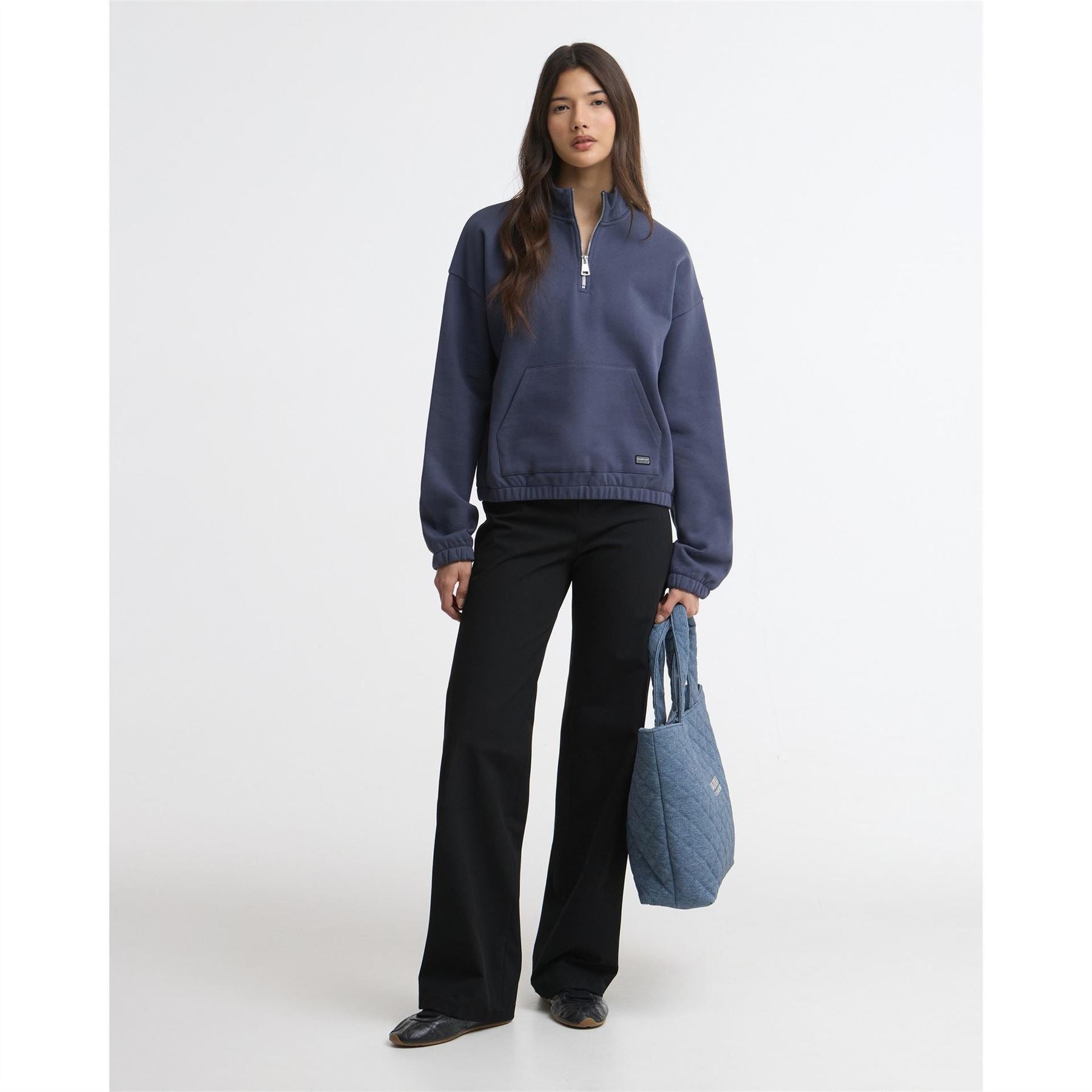 Barbour International Quarter Zip Fleece