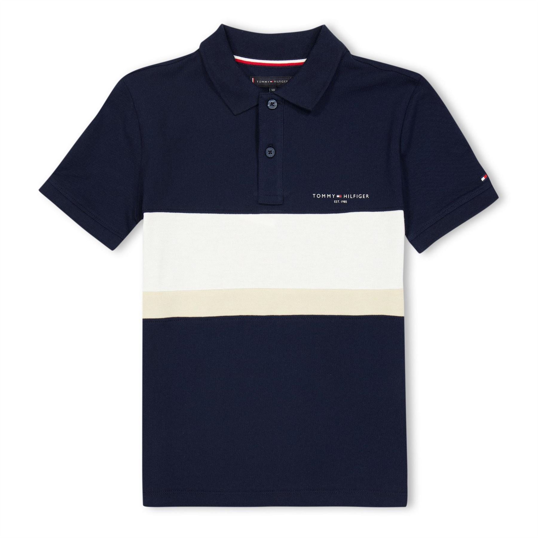 Tommy Hilfiger Block Short Sleeve Polo Shirt