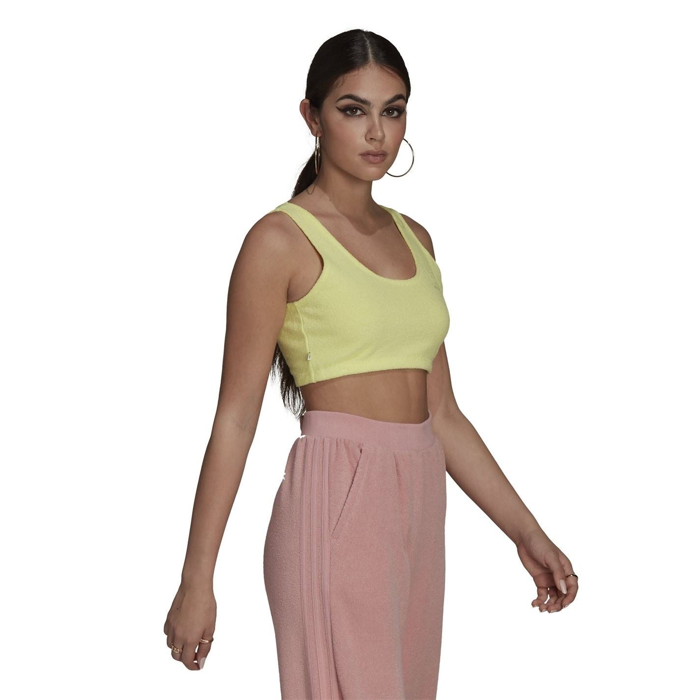 adidas Originals Cropped Scoop Neck Regular Fit Tank