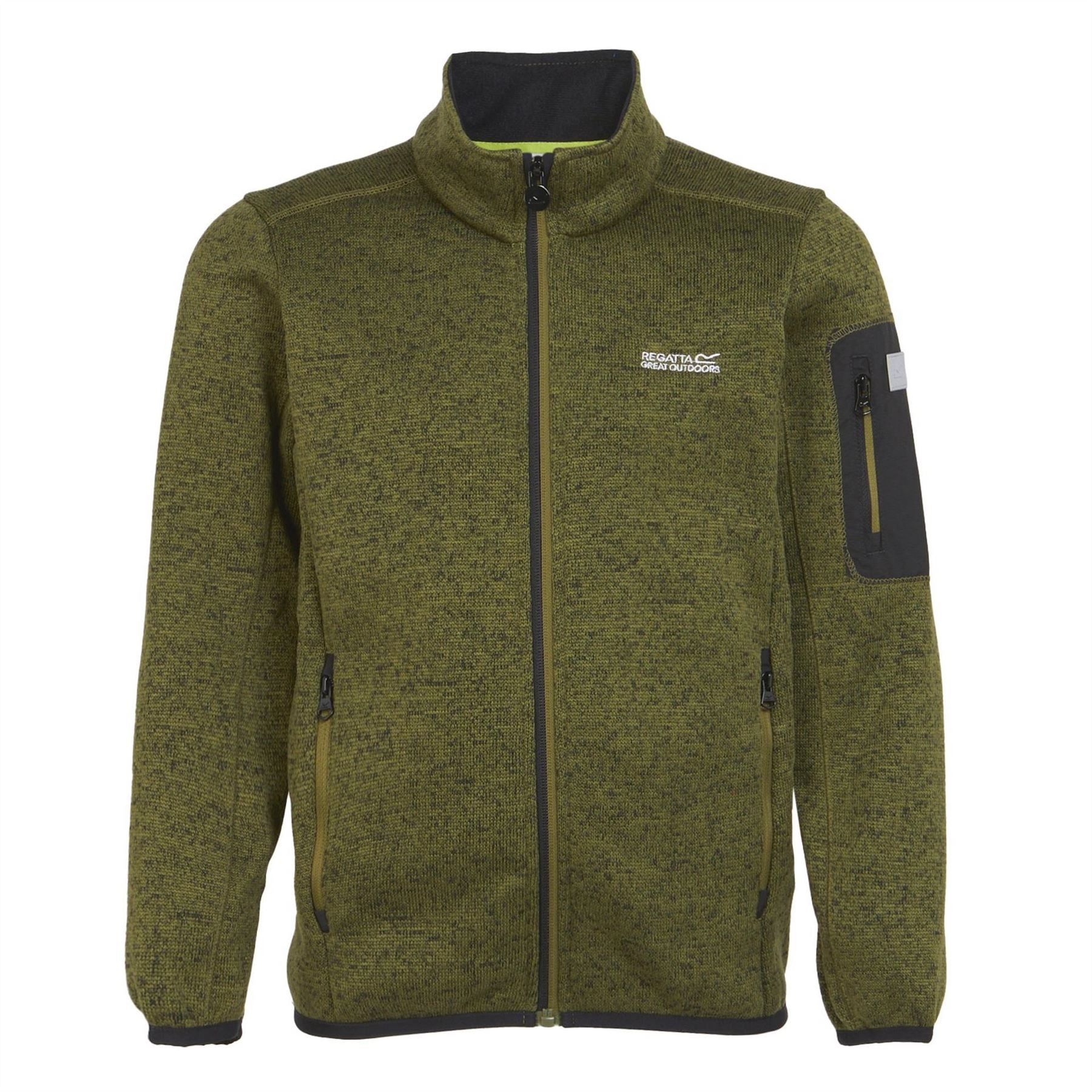 Regatta Heathered Full Zipper Zipped Pocket Jacket