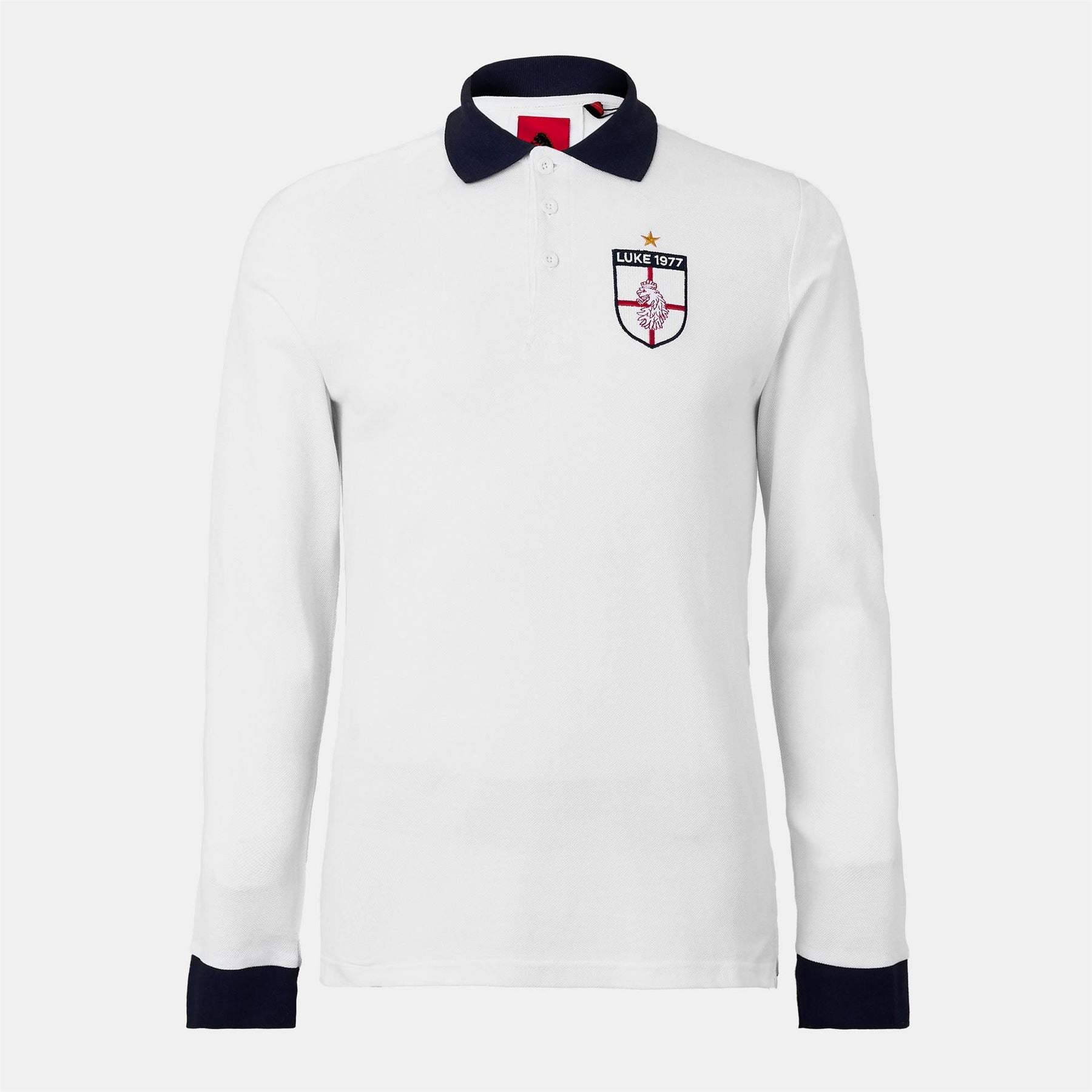 Luke Bobbys Long Sleeve Polo Shirt