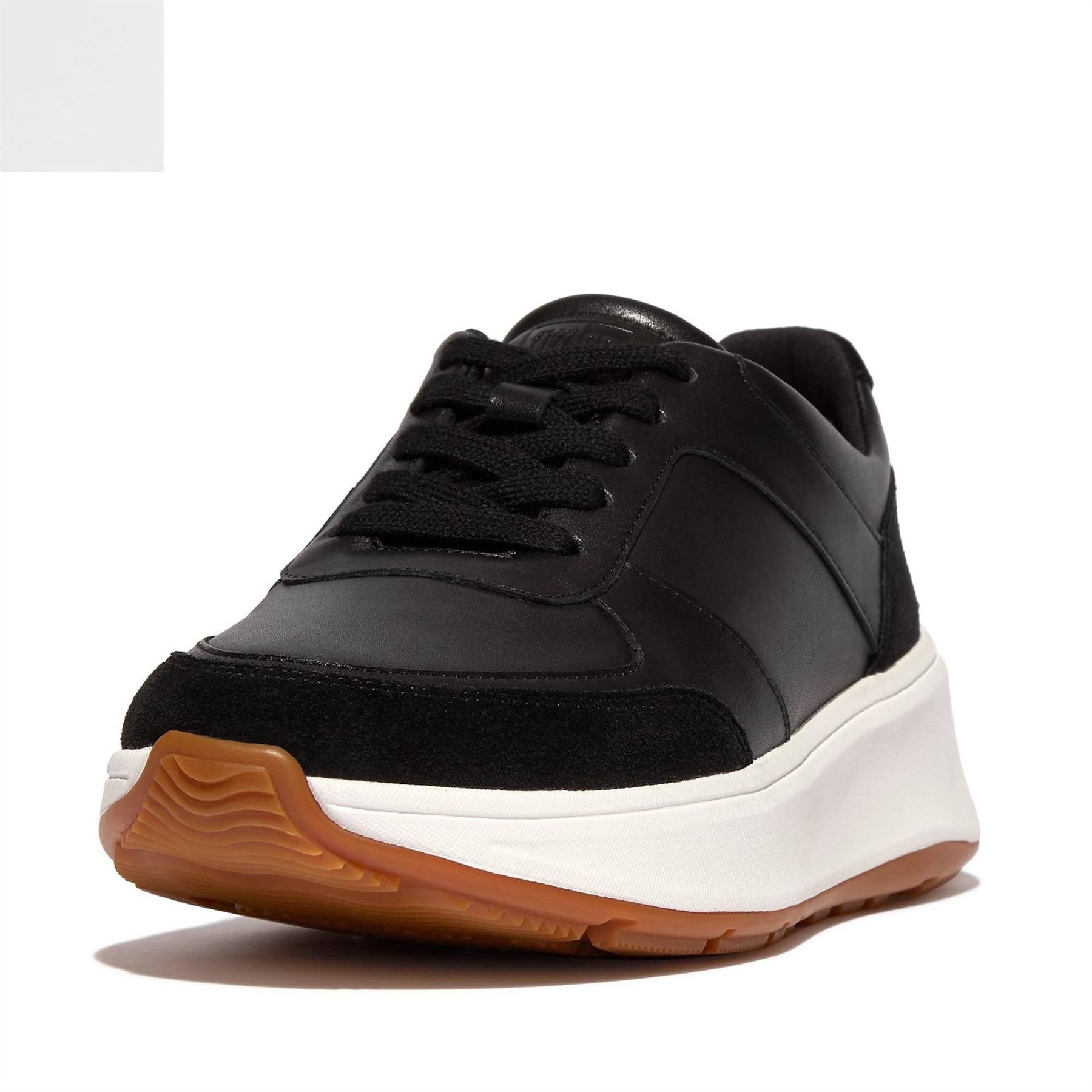 Fitflop Mode Leather Suede Flatform Trainers