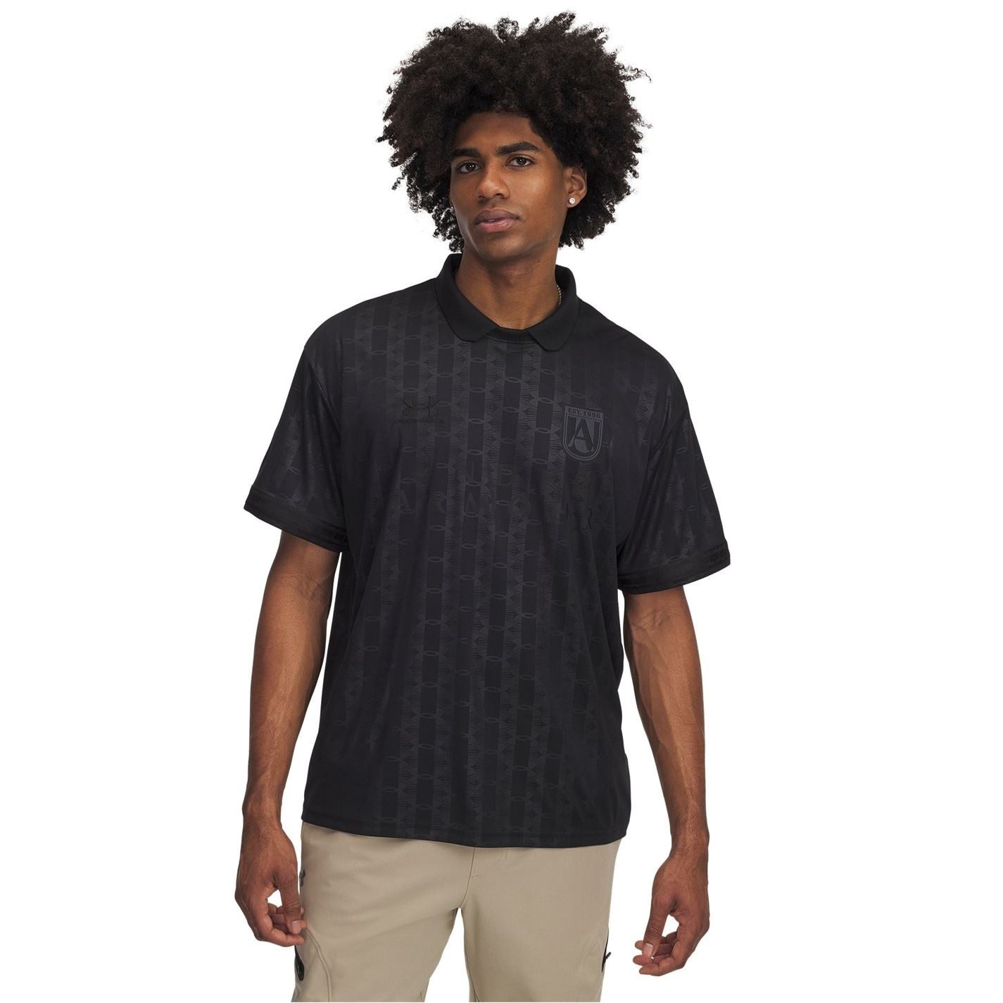 Under Armour Collared Neck Short Sleeve Jersey Shirt