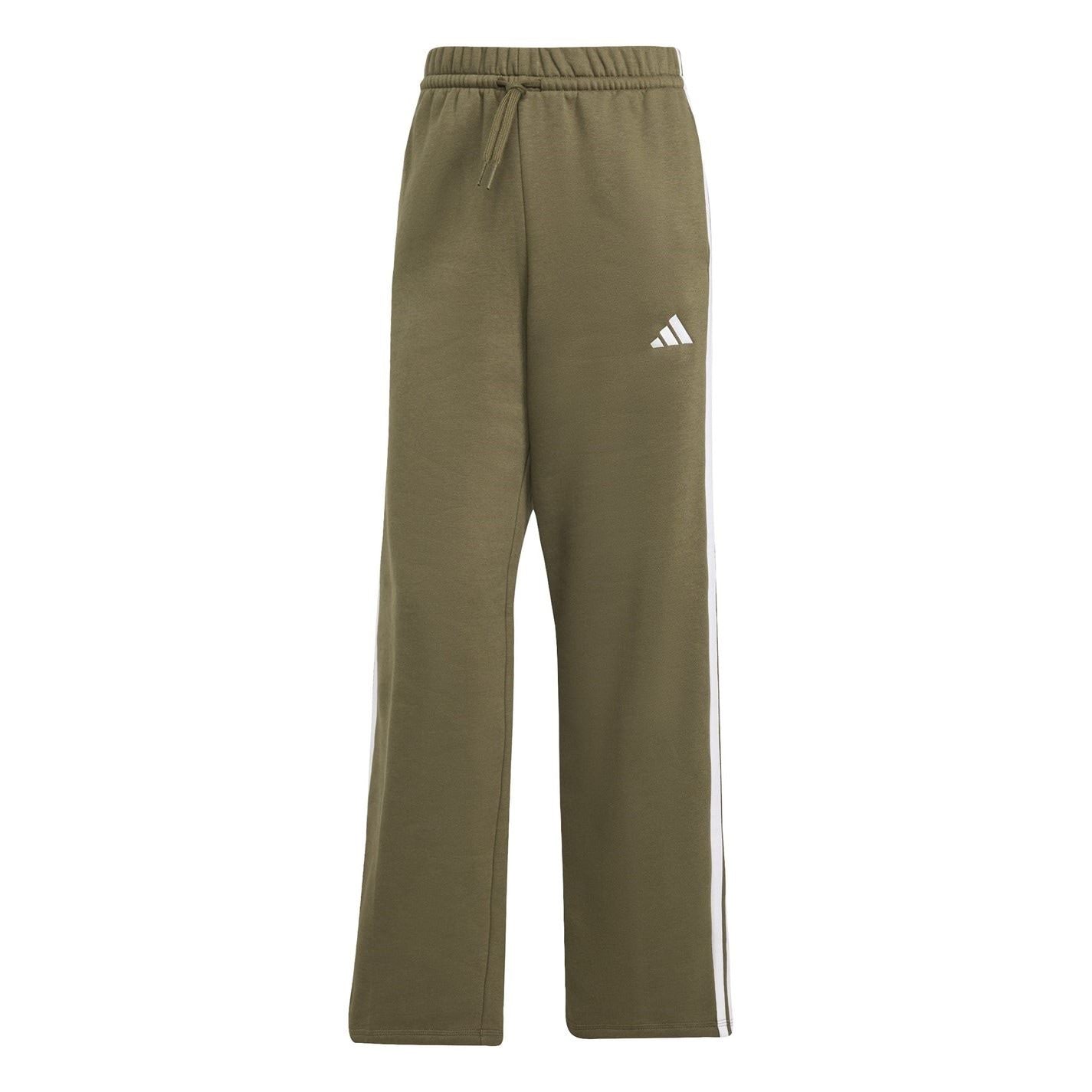 adidas Womens Essentials Wide Leg Fleece Pant