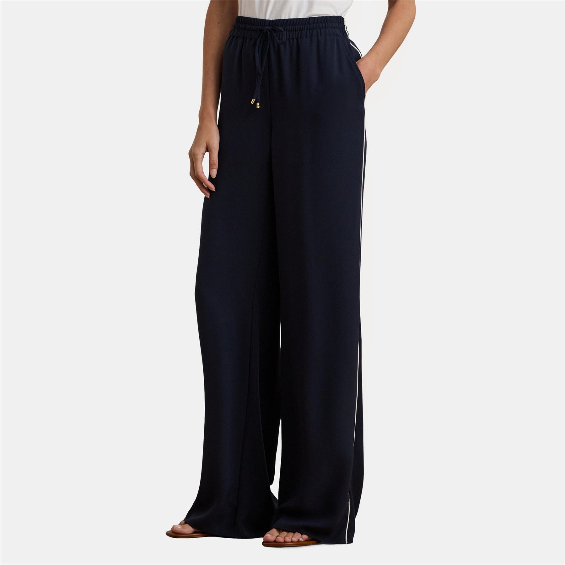 Lauren by Ralph Lauren Wide Leg Trousers