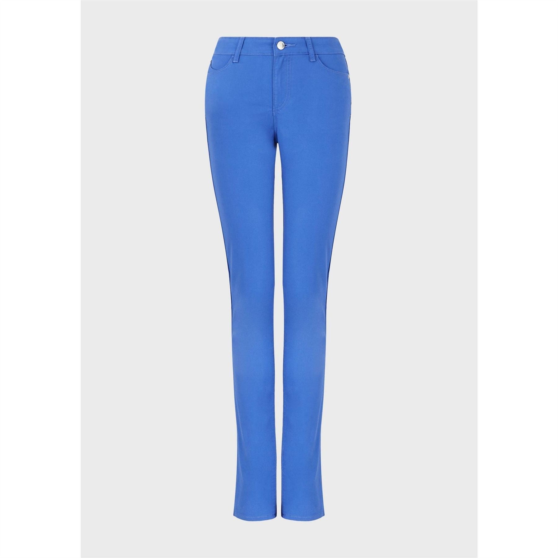 Emporio Armani High Waisted Straight Leg Jeans
