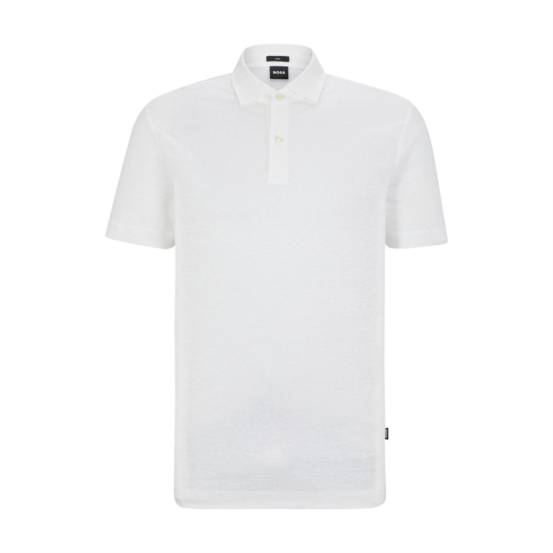 Boss Collared Neck Short Sleeve Regular Fit Top
