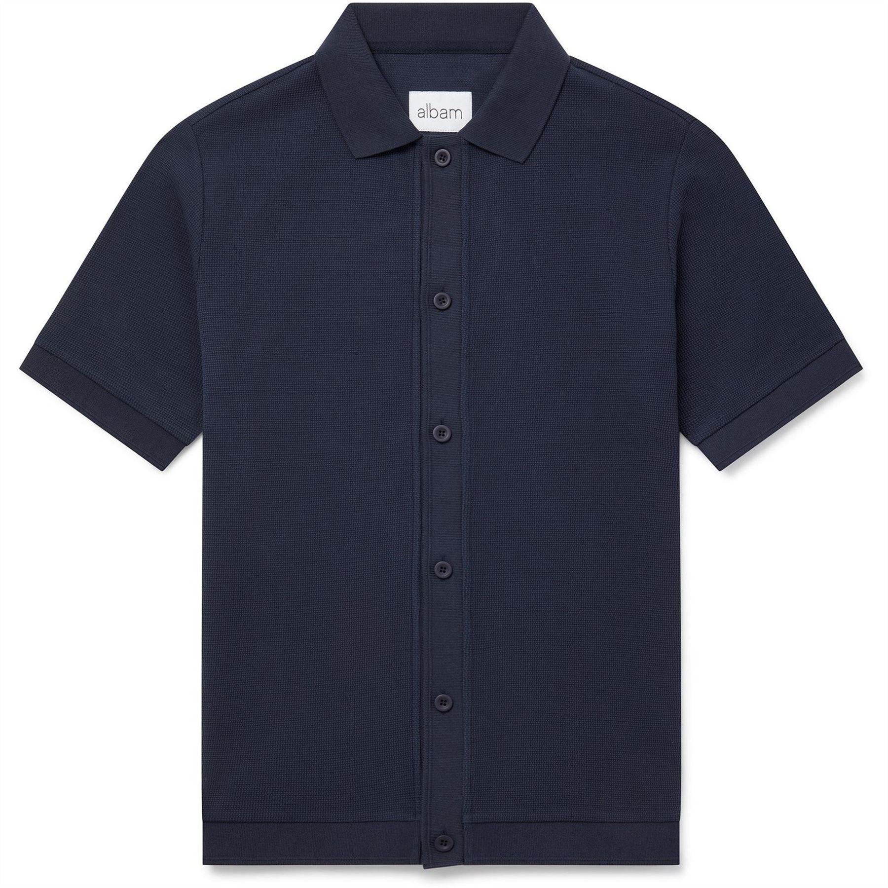 Albam Short Sleeve Plain Shirt