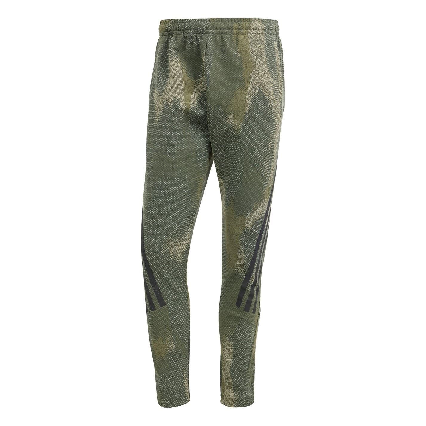 adidas Camo Three Bar Logo Side Stripes Joggers