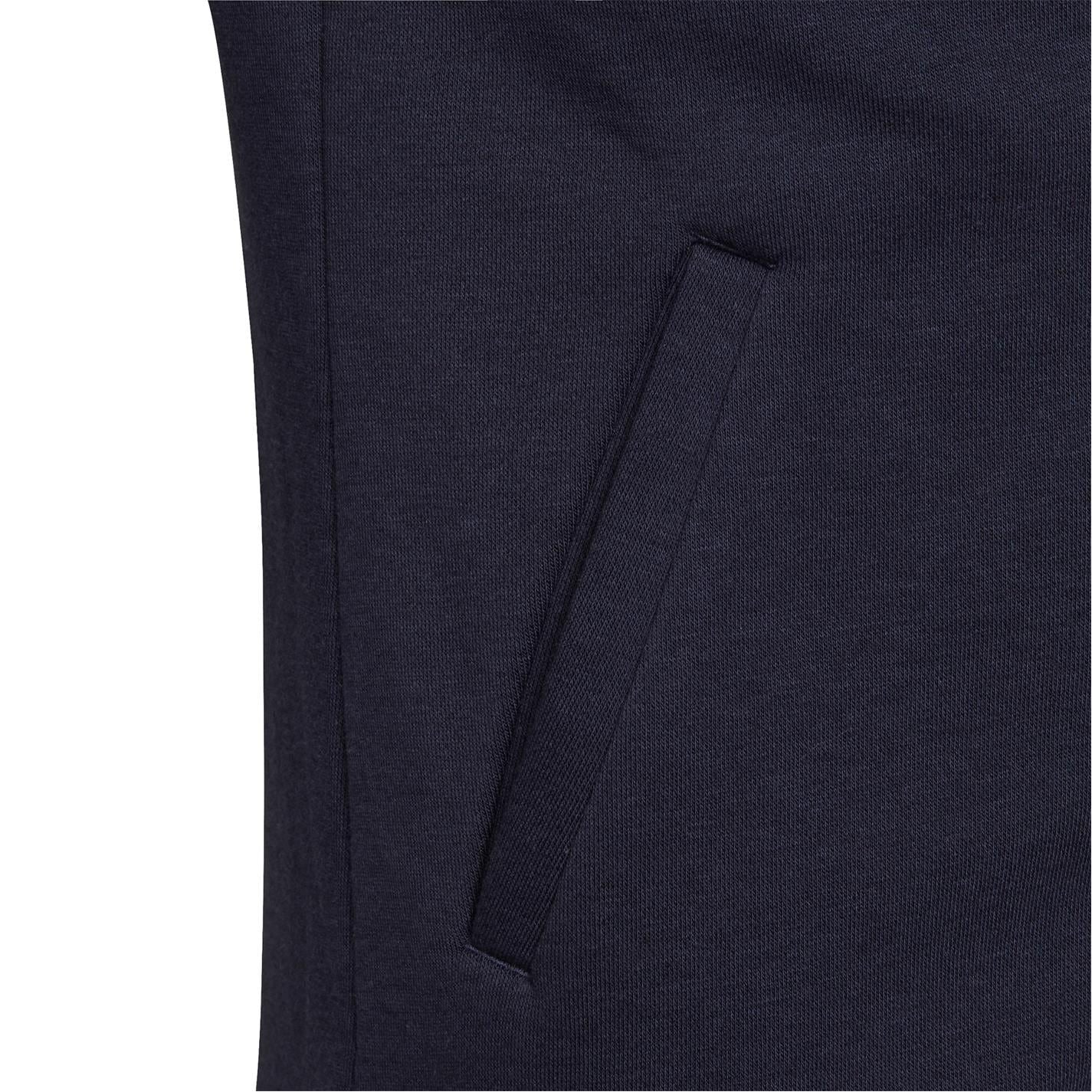 adidas Essentials Girls 3 Stripes Zip Track Top Hoodie