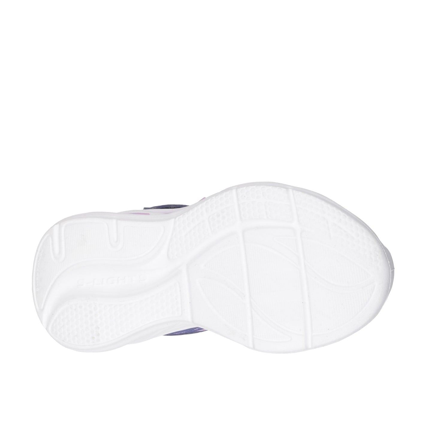 Skechers Cosmic Glow Metallic Light Up Toe Sneakers