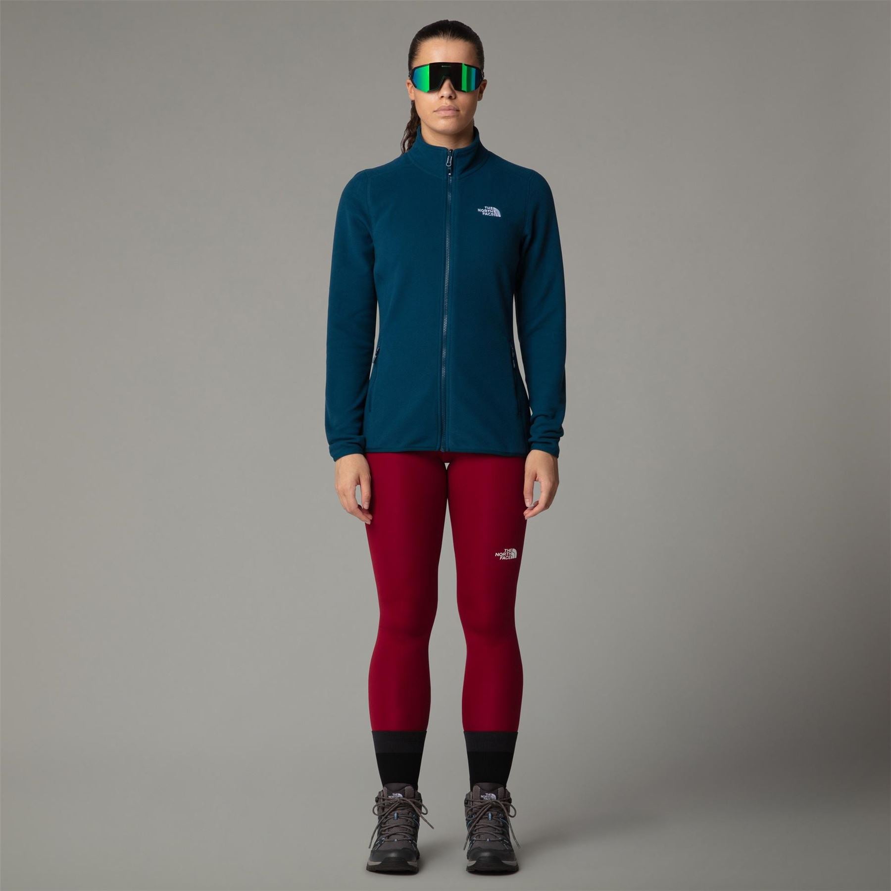 The North Face Womens 100 Glacier Full Zip Fleece