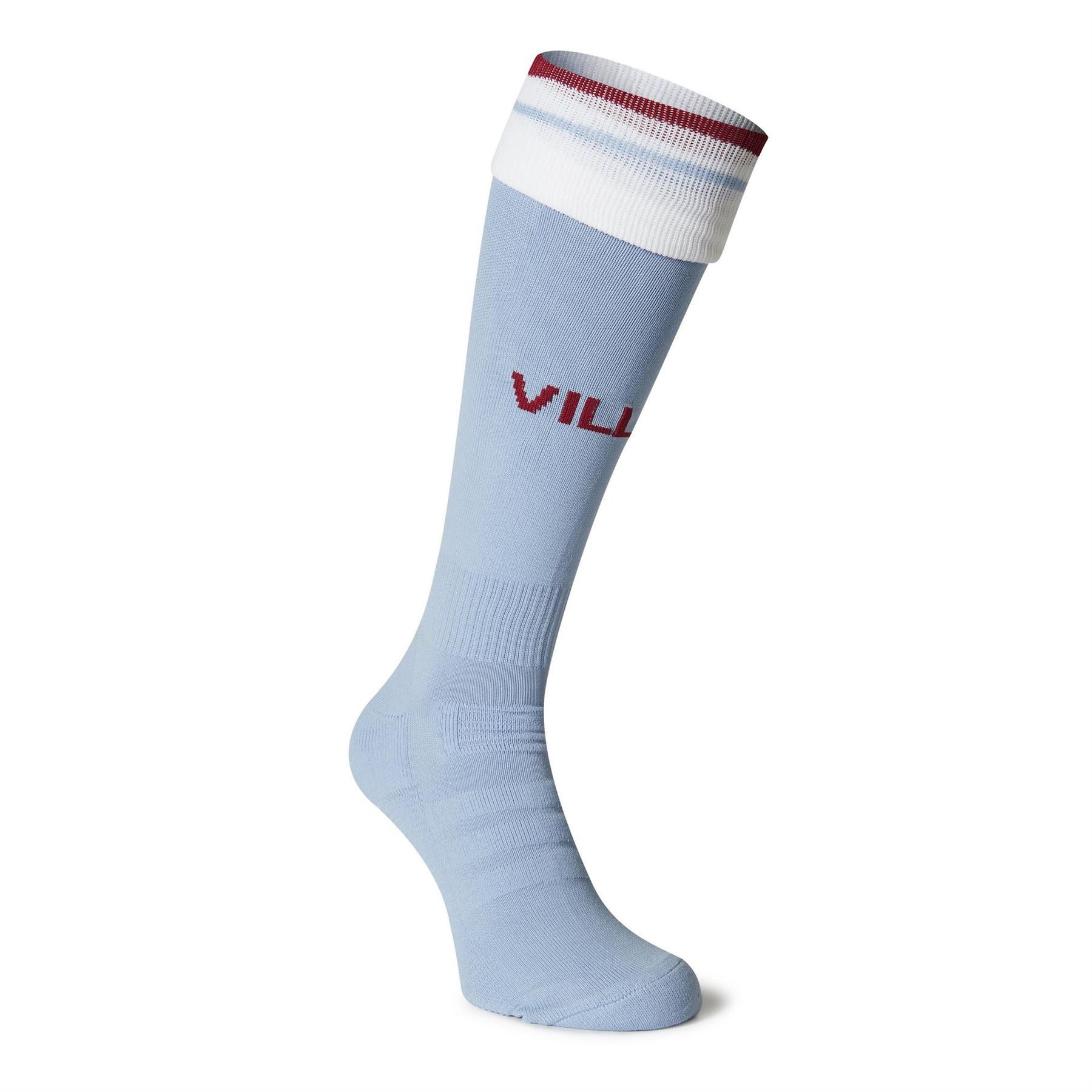 Castore Aston Villa Fc Pro Home Sock 2023 2024 Junior