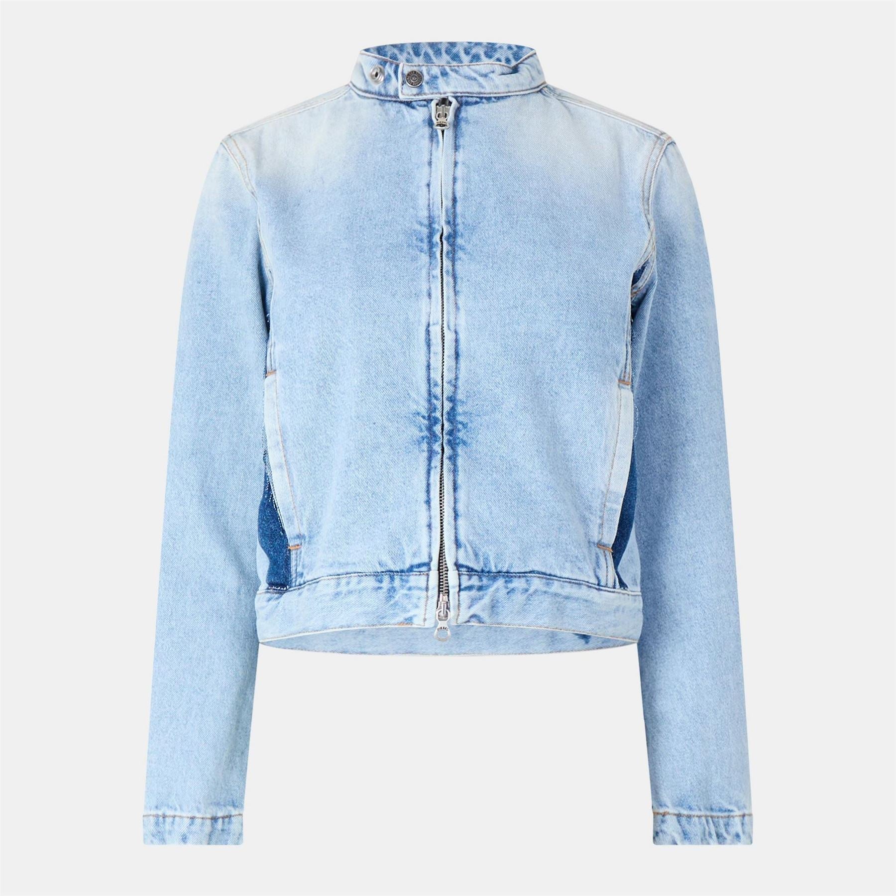 Diesel De-Glory Stone Wash Denim Jacket