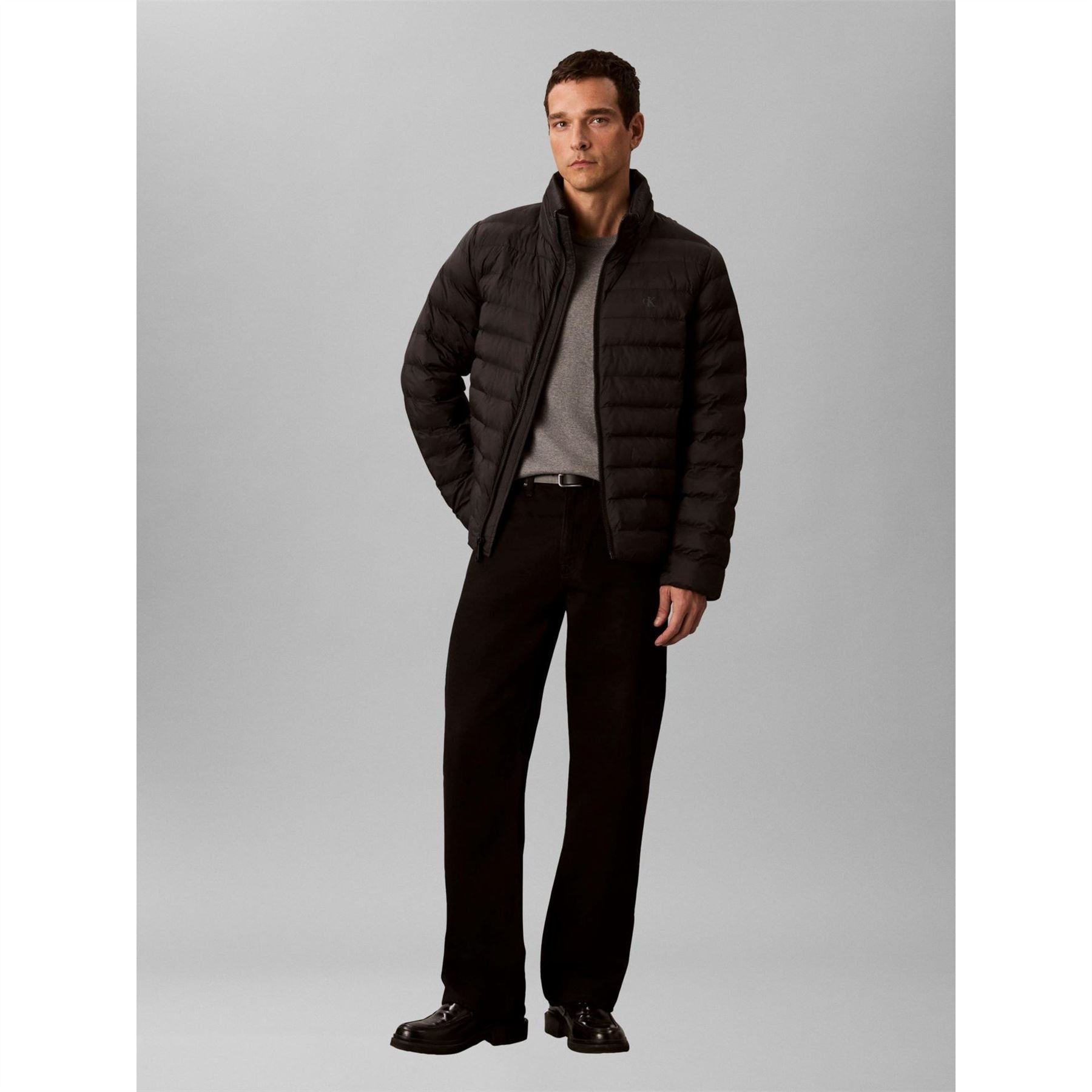 Calvin Klein Jeans Full Zip Shorts Puffer Jacket
