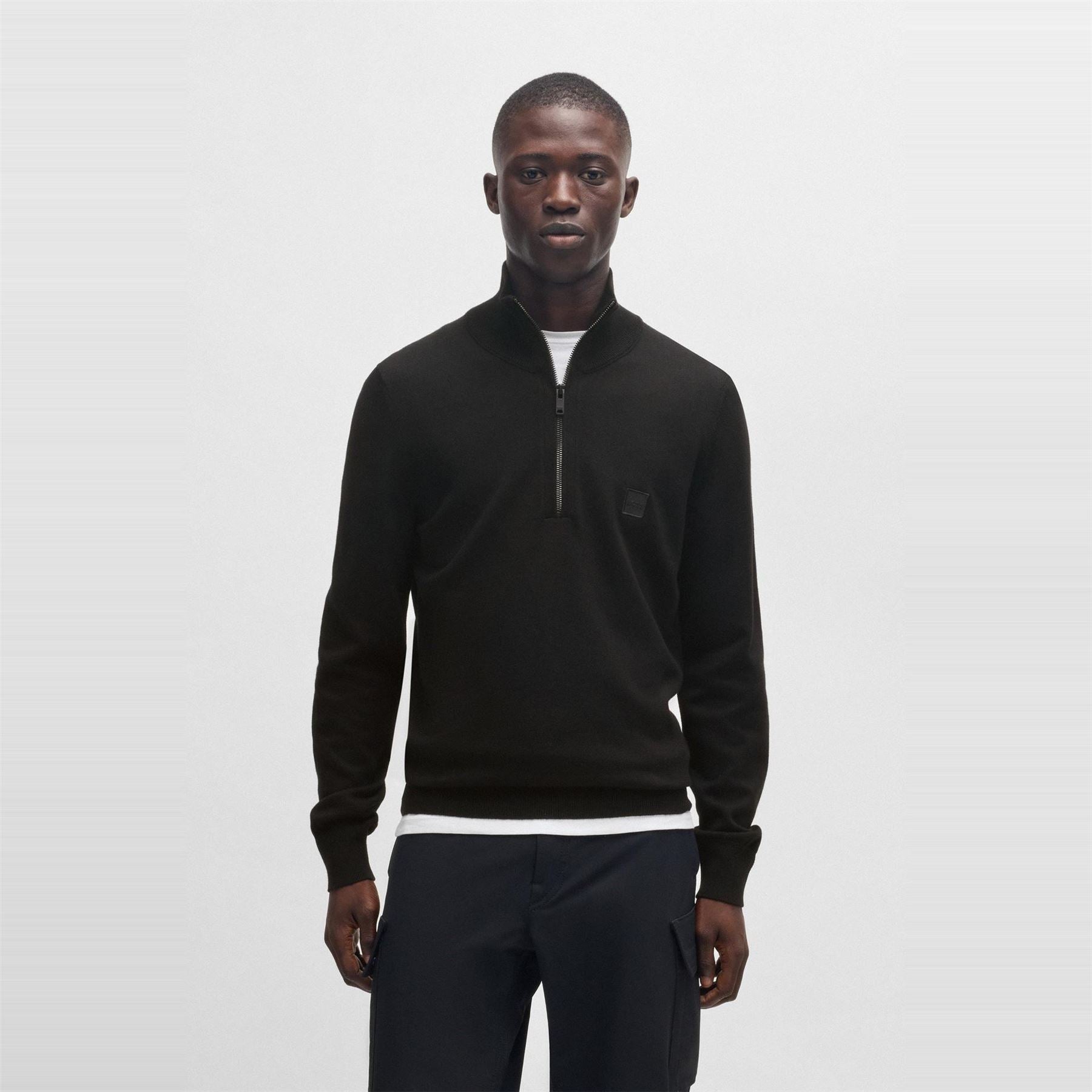 Boss  Hbo Kanobix Quarter Zipped Sweater