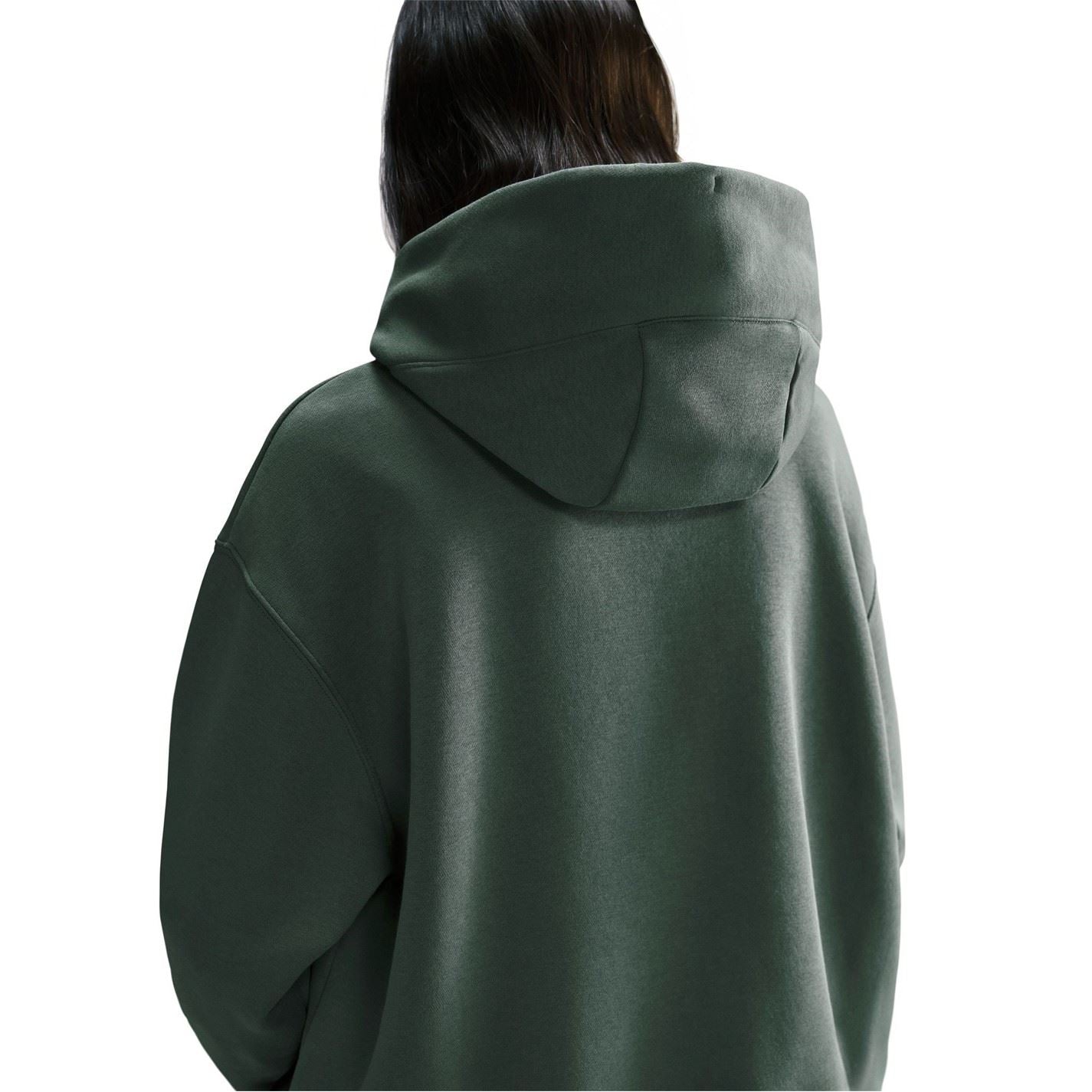 Nike Phoenix Fleece Oversize Fit Drop Shoulder Long Sleeve Hooded Neck Sweatshirt