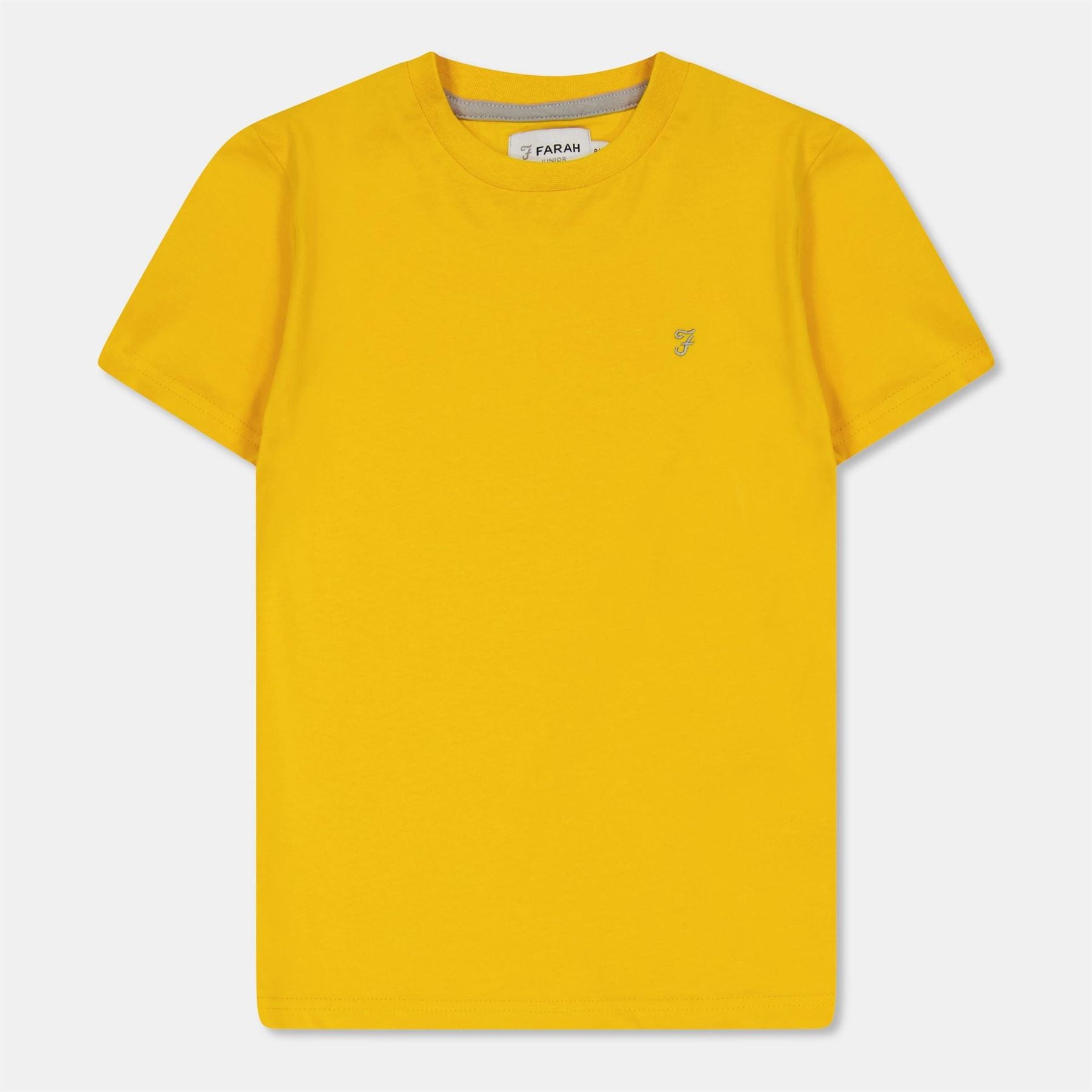 Farah Spectra Embroidered Crew Neck Short Sleeve T-Shirt