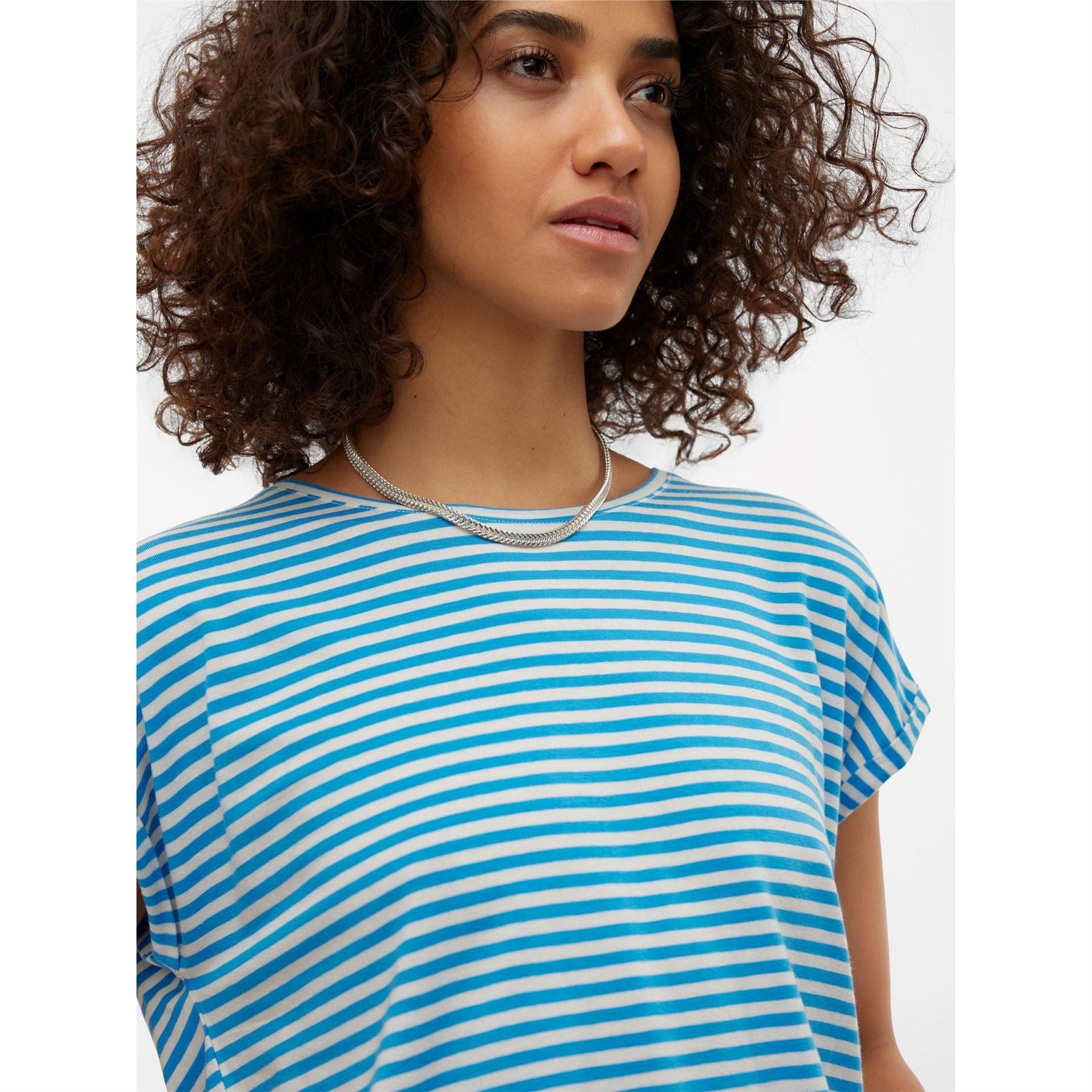 Vero Moda Womens Ava Plain Short Sleeve T-Shirt