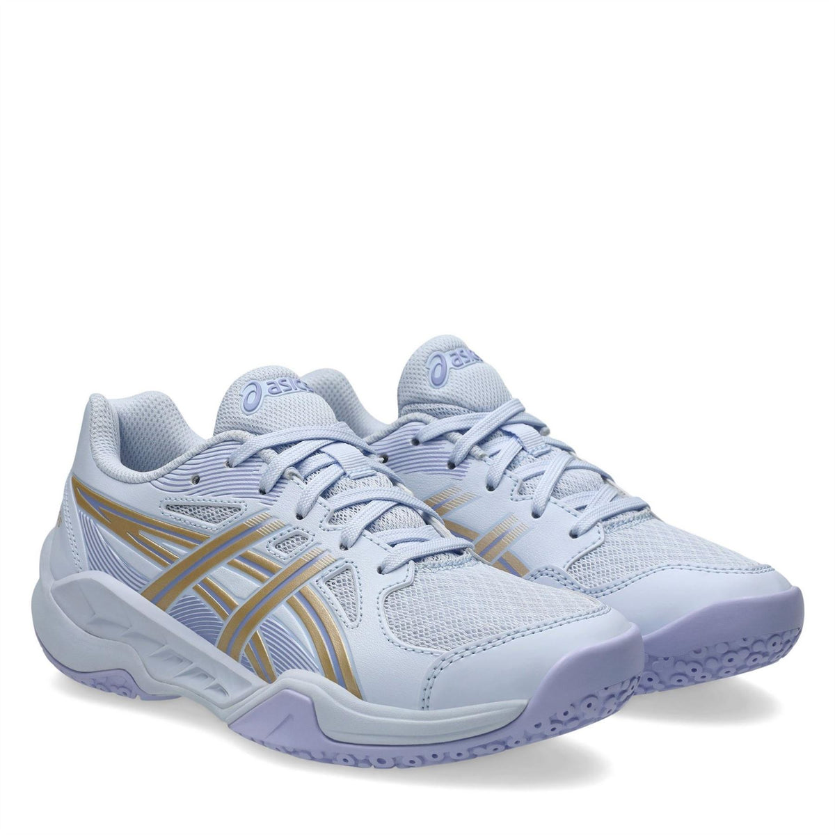 Asics Kids Gel Powerbreak Netball Low Top Shoes