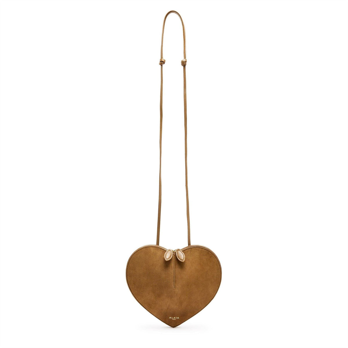 Alaia Couer Suede Cross Body