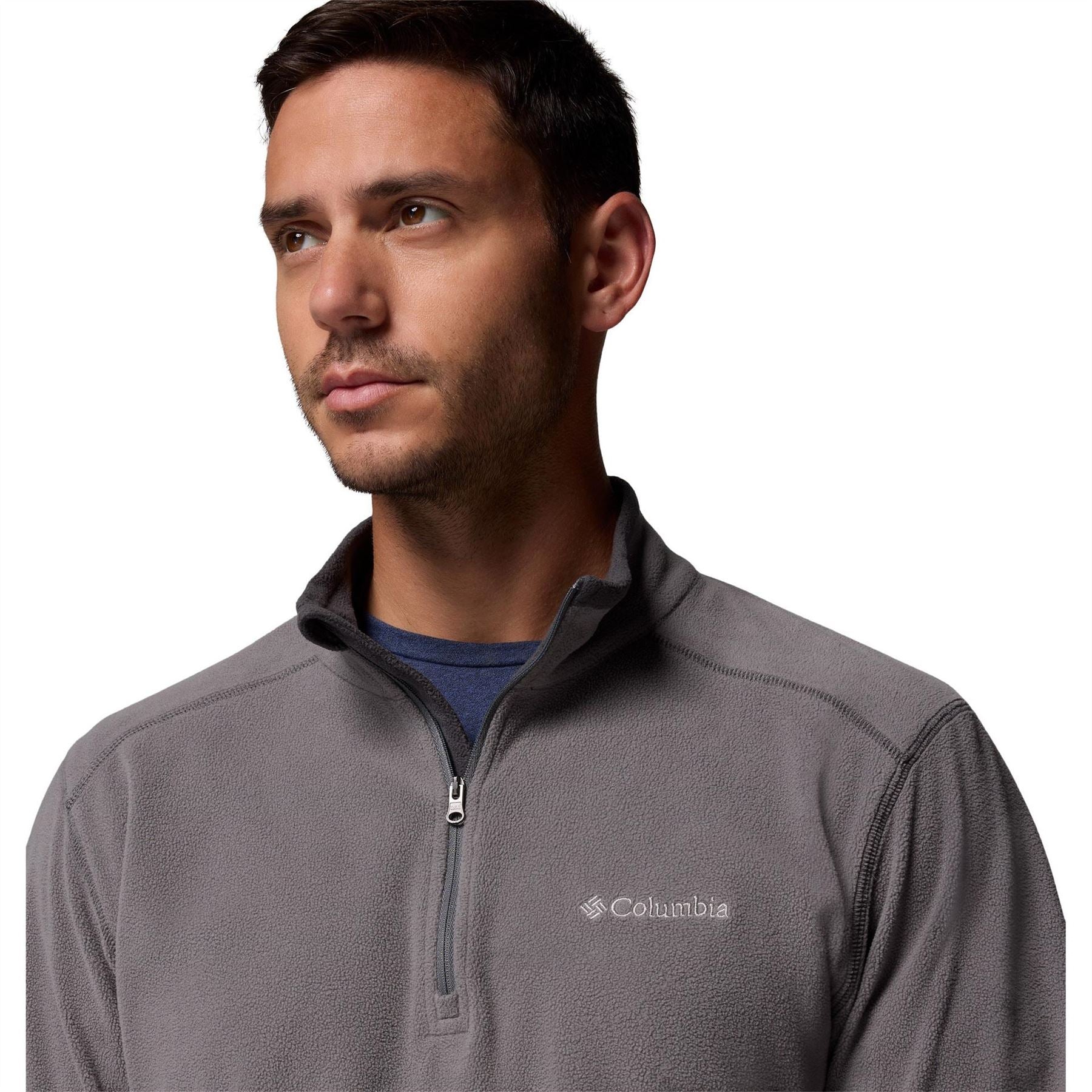 Columbia Klam Fleece Regular Fit Zip Neck Sweatshirt